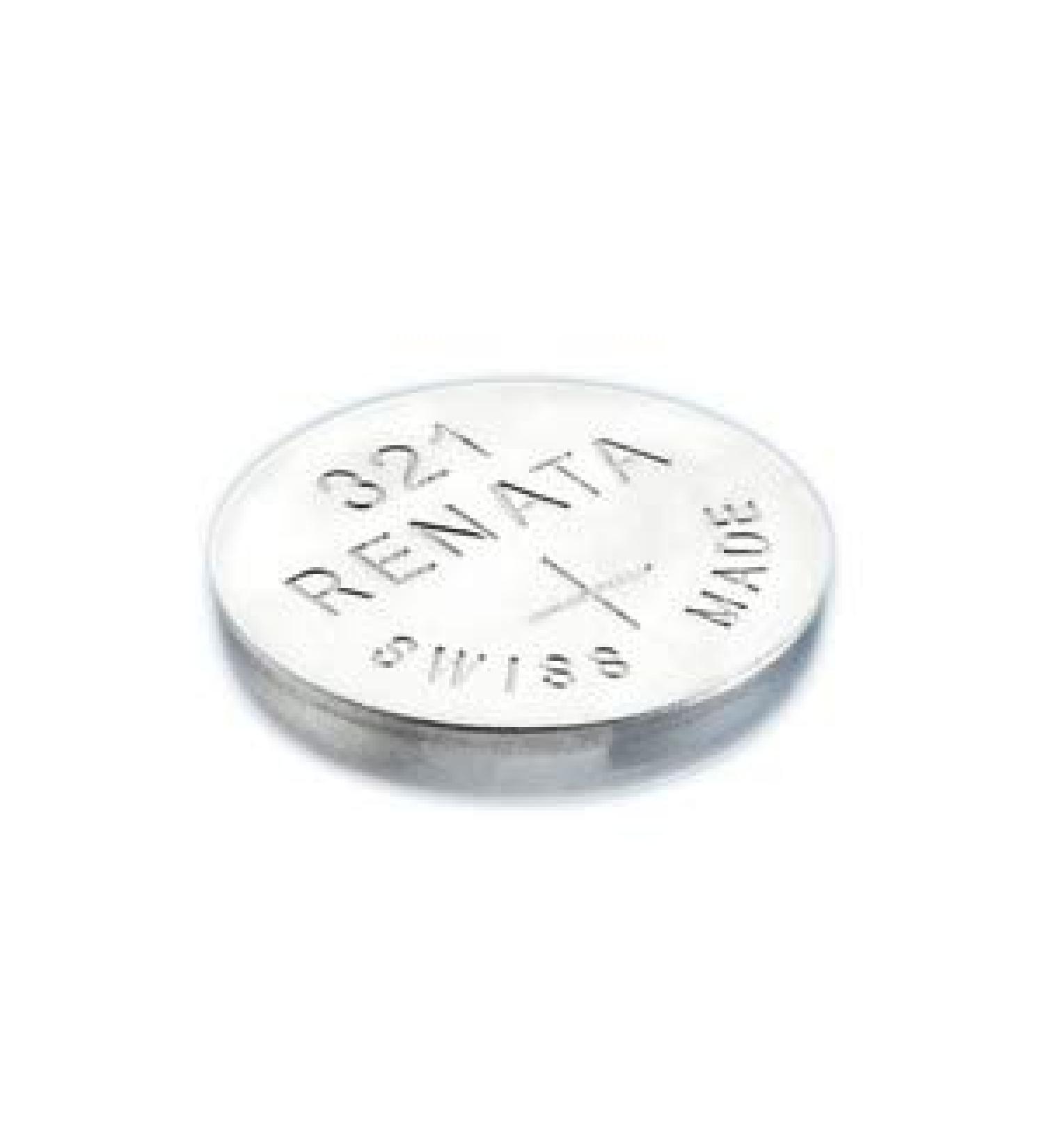 Renata 1 Silver Oxide 321 Zero Mercury Electronic Battery