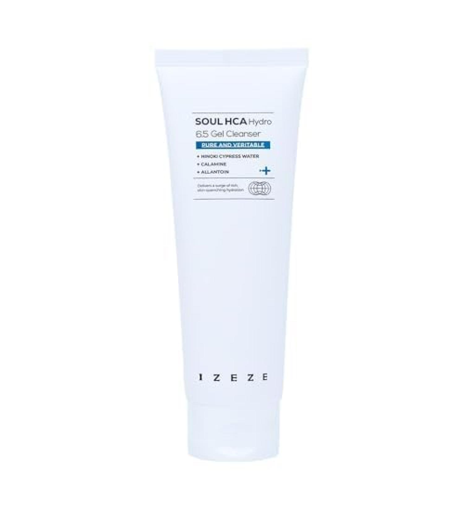 Soul HCA Hydro 6.5 Gel Cleanser 150ml - Hydrating Daily Facial Cleanser with Cypress Water & Calamine for All Skin Types - Weakly Acidic Fresh Cleansing  - Buy Online on GoSupps.com