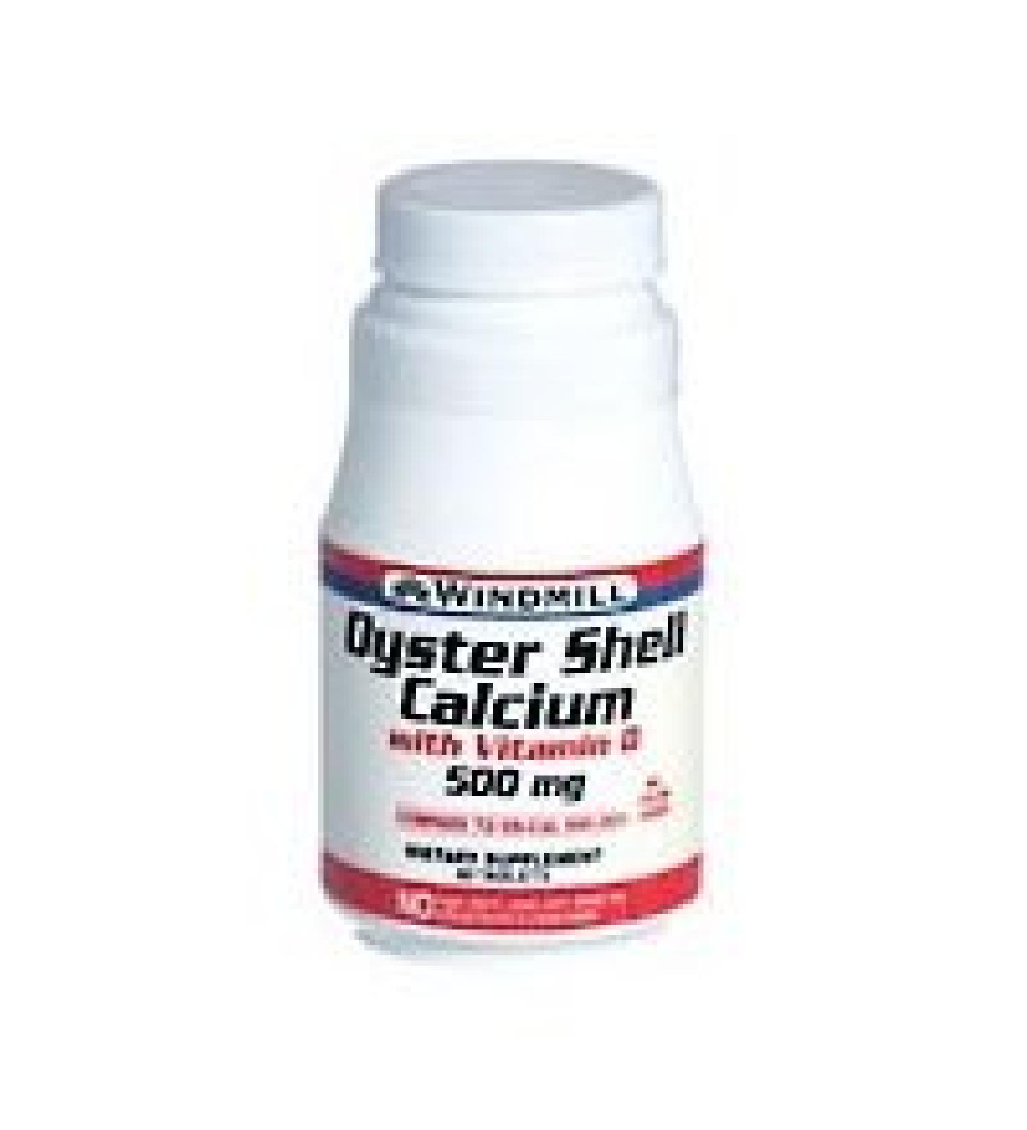 Oyster Cal TAB 500 MG+D WMILL Size: 60