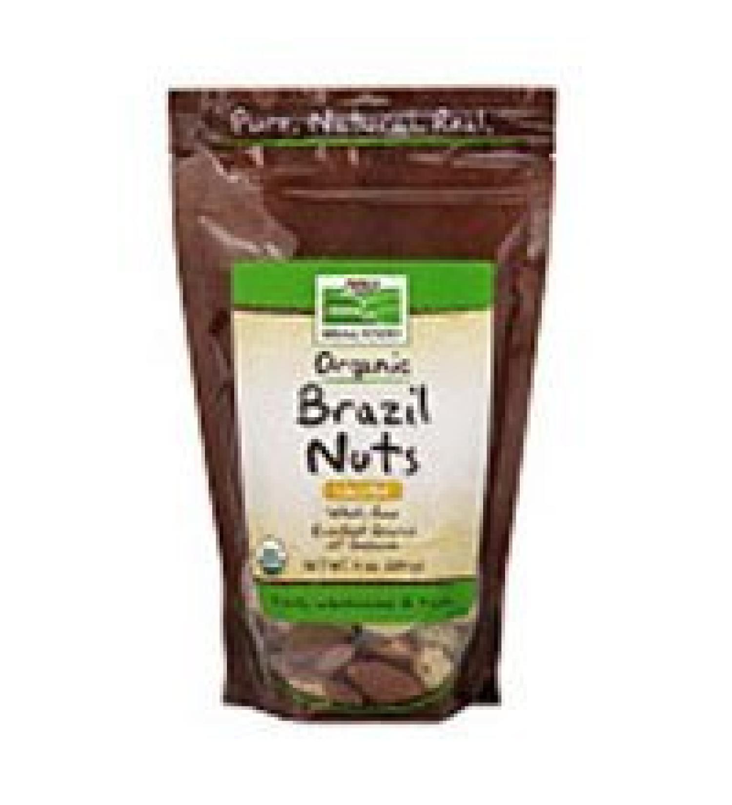 Organic Brazil Nuts Unsalted Unsalted 10 oz (Pack of 3)