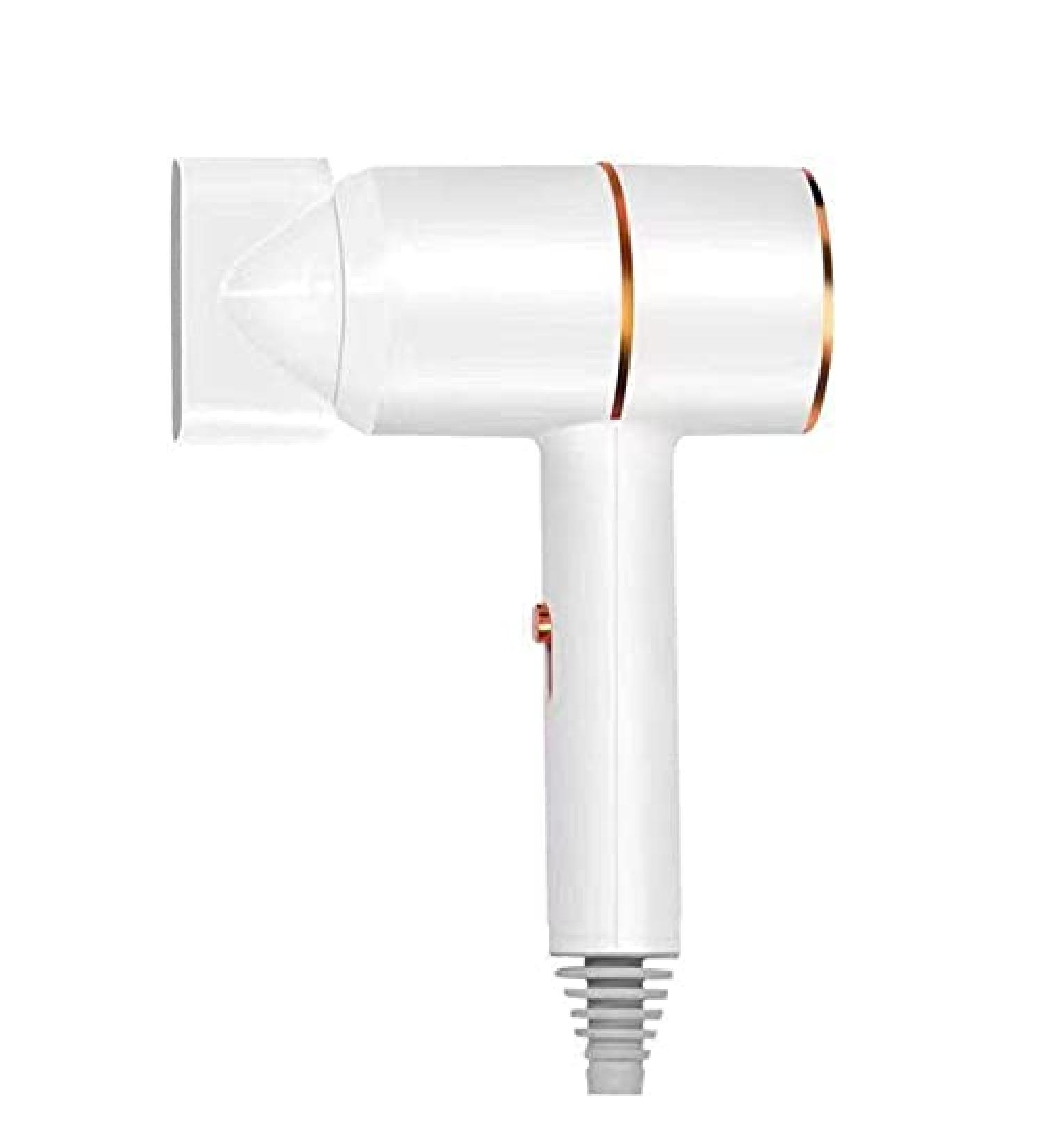 Professional Hair Dryer Infrared Negative Ionic Blow Dryer Hot&Cold Wind Salon Hair Styler Tool Hair Electric Blow Drier Blower (Type 2 White) - Buy Online on GoSupps.com