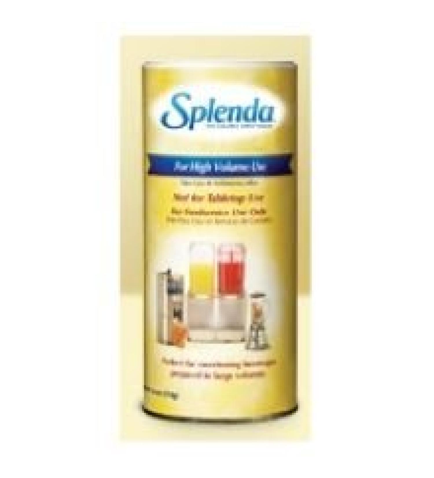 Splenda No Calorie Sweetener Canister, 16 Ounce -- 12 per case.