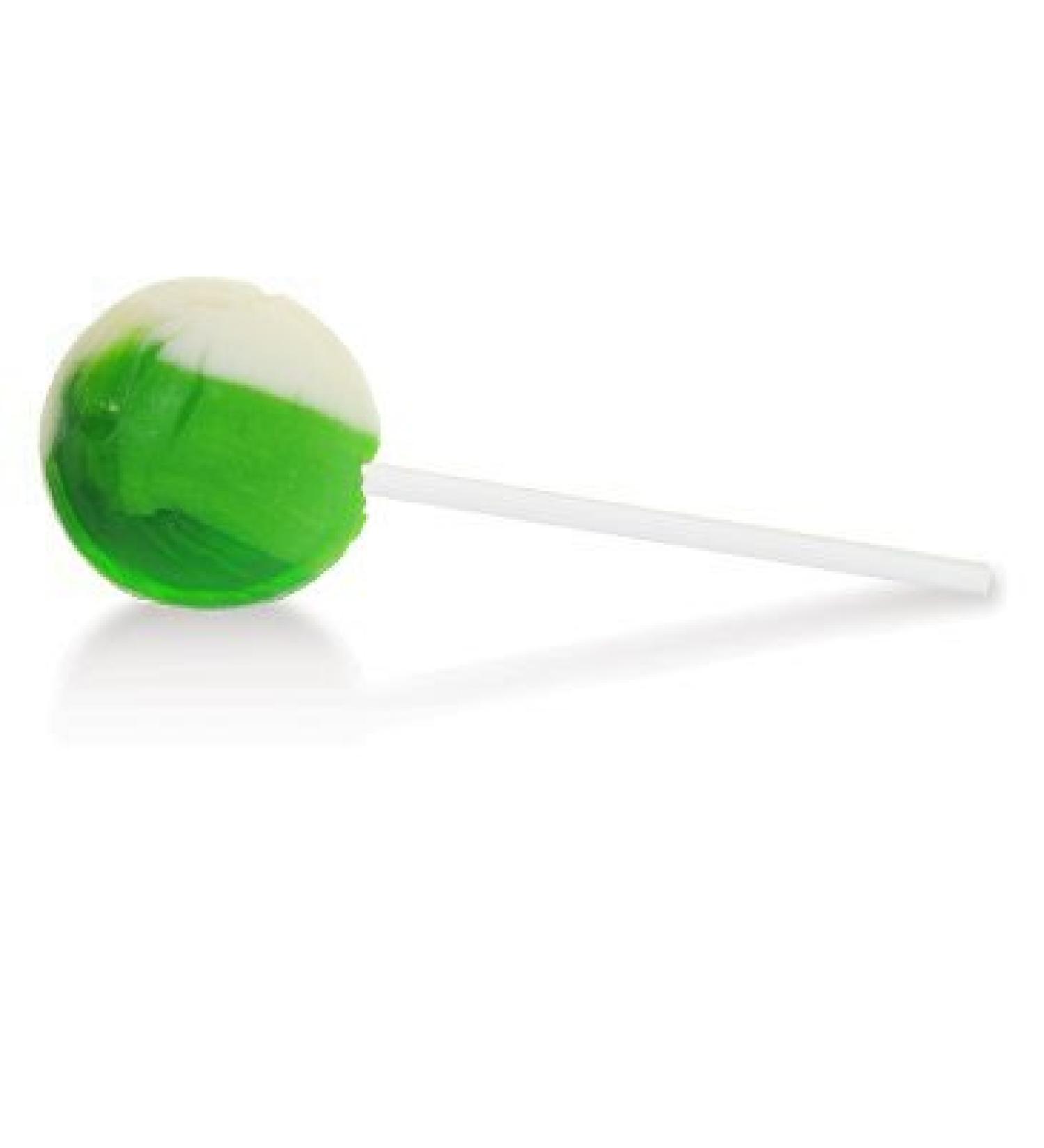 Joseph Dobson Sour Apple Lollies (unwrapped) (jar of 90)