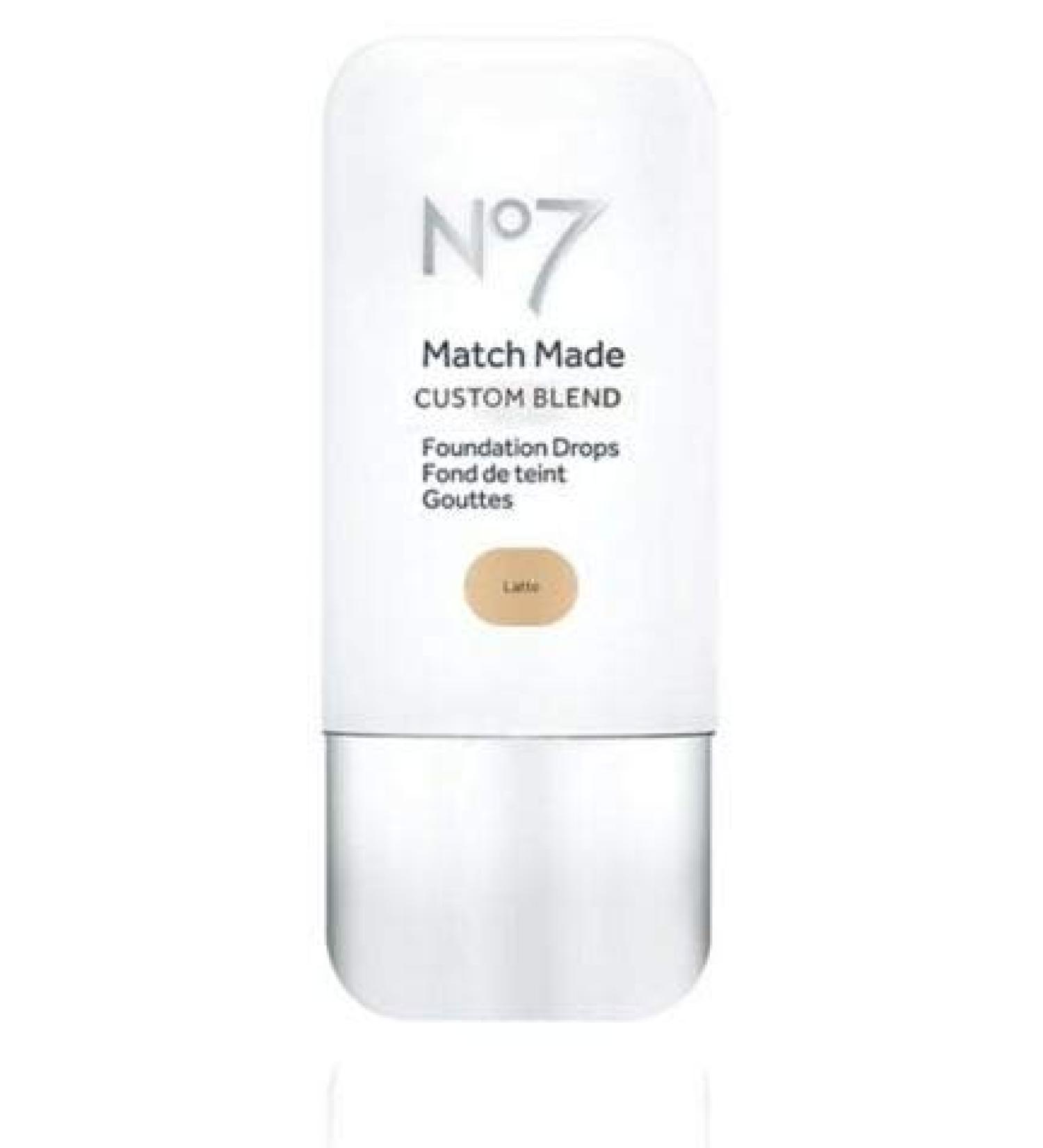 Exclusive New No7 Match Made CUSTOM BLEND Foundation Drops (SOLD BY PENTA0601) (Latte)