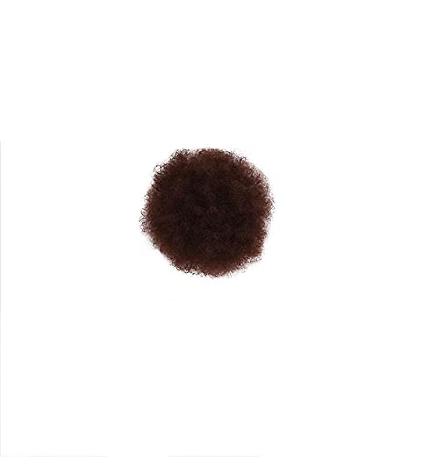 Natural Curly Afro Hair Bun Ponytail Extensions | Clip-In Hairpiece for Black Women - Buy Online on GoSupps.com