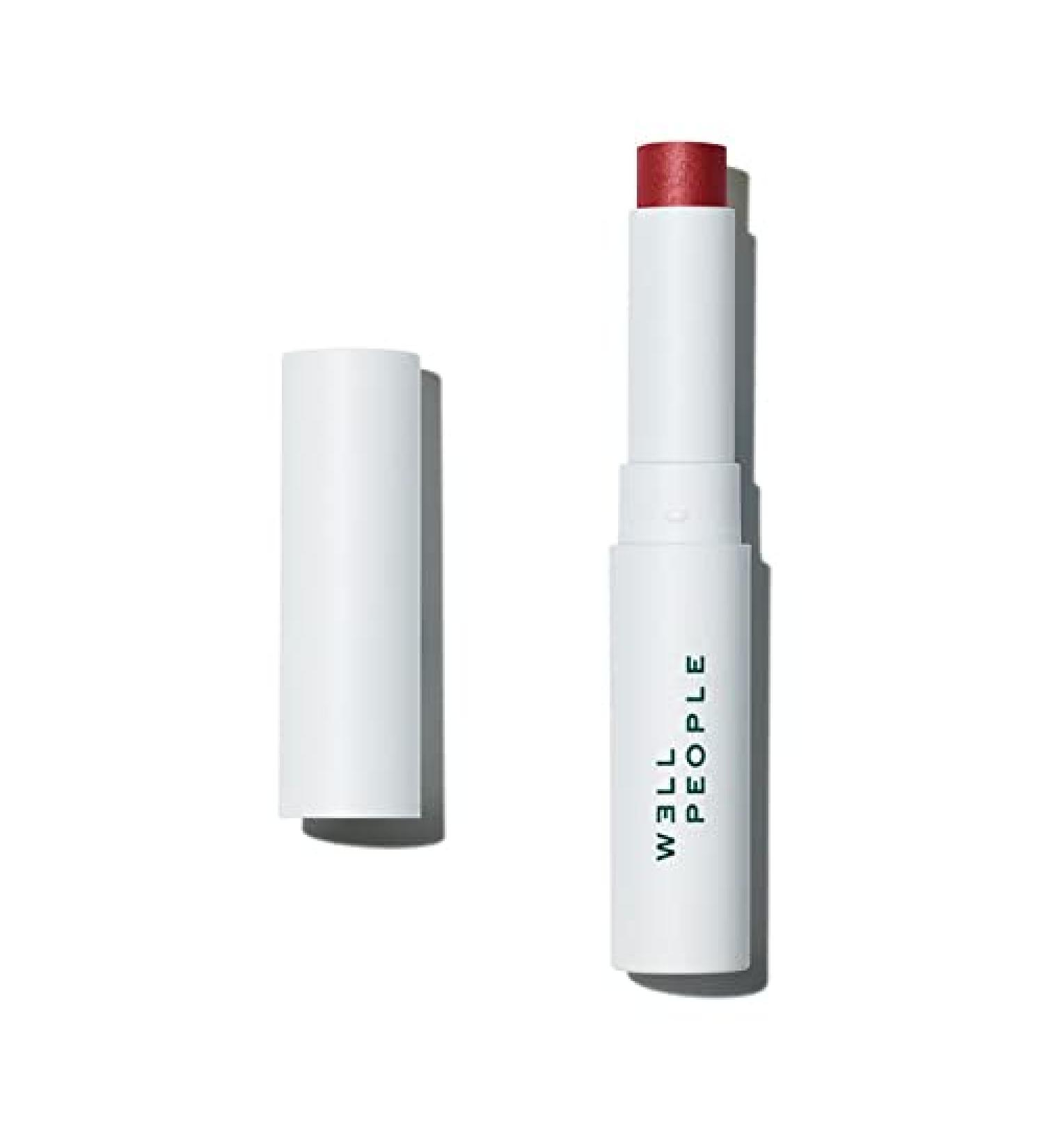 Nudist Lip Butter by WELL PEOPLE - Clean Non-Toxic Beauty (Wine) - Berry Wine - Buy Online on GoSupps.com