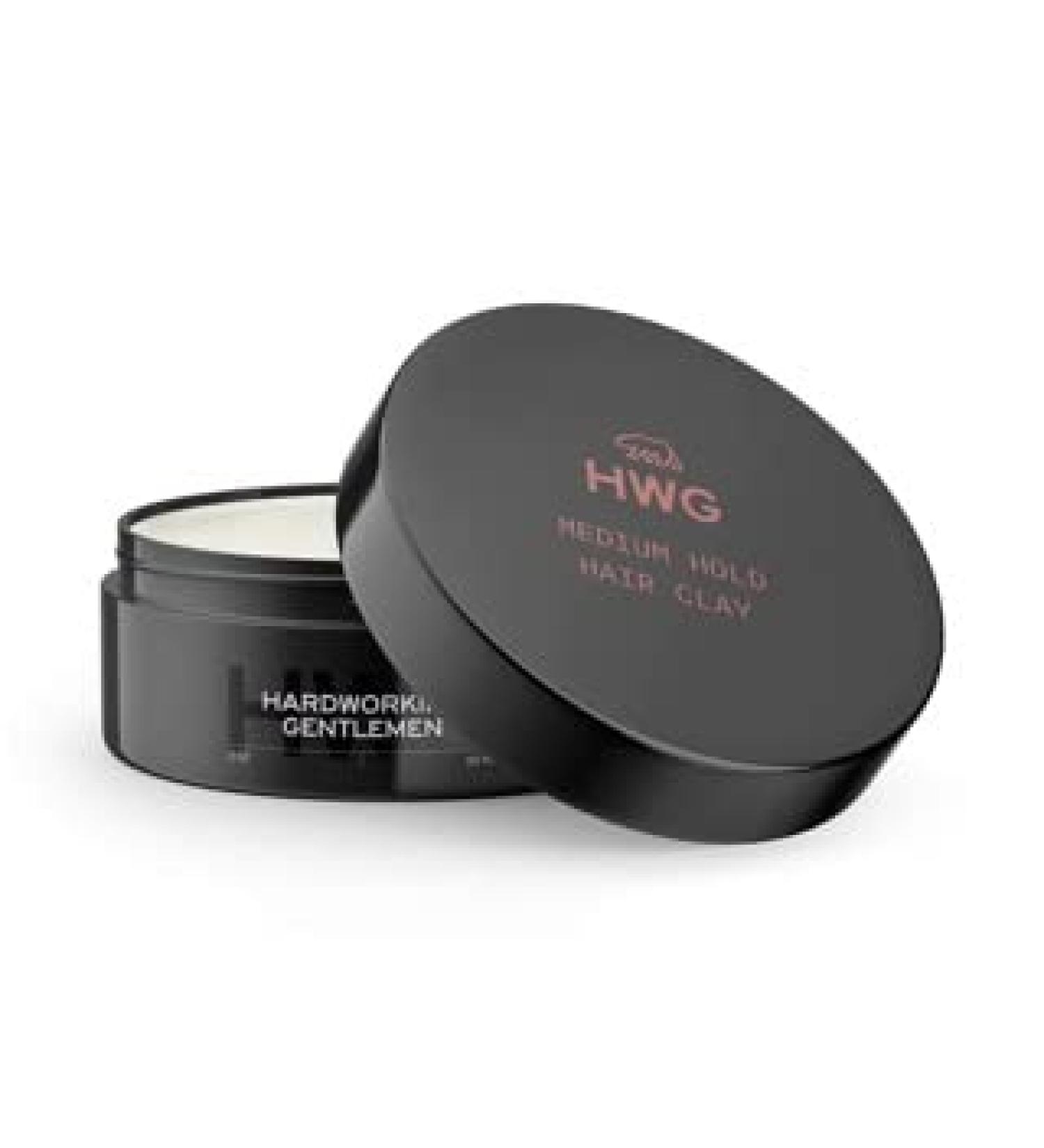 Hardworking Gentlemen Medium Hold Hair Clay - All Natural Matte Finish - 3oz - Long Lasting Hold - Buy Online on GoSupps.com
