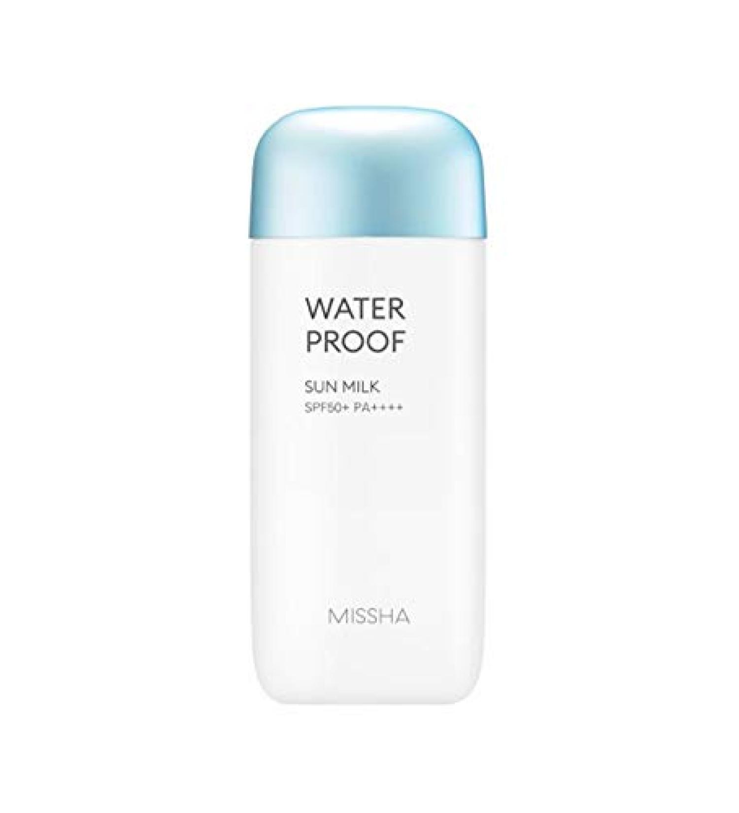MISSHA All-around Safe Block Waterproof Sun Milk SPF50+ PA+++ 70ml - Long-lasting Protection for Outdoor Activities - Buy Online on GoSupps.com