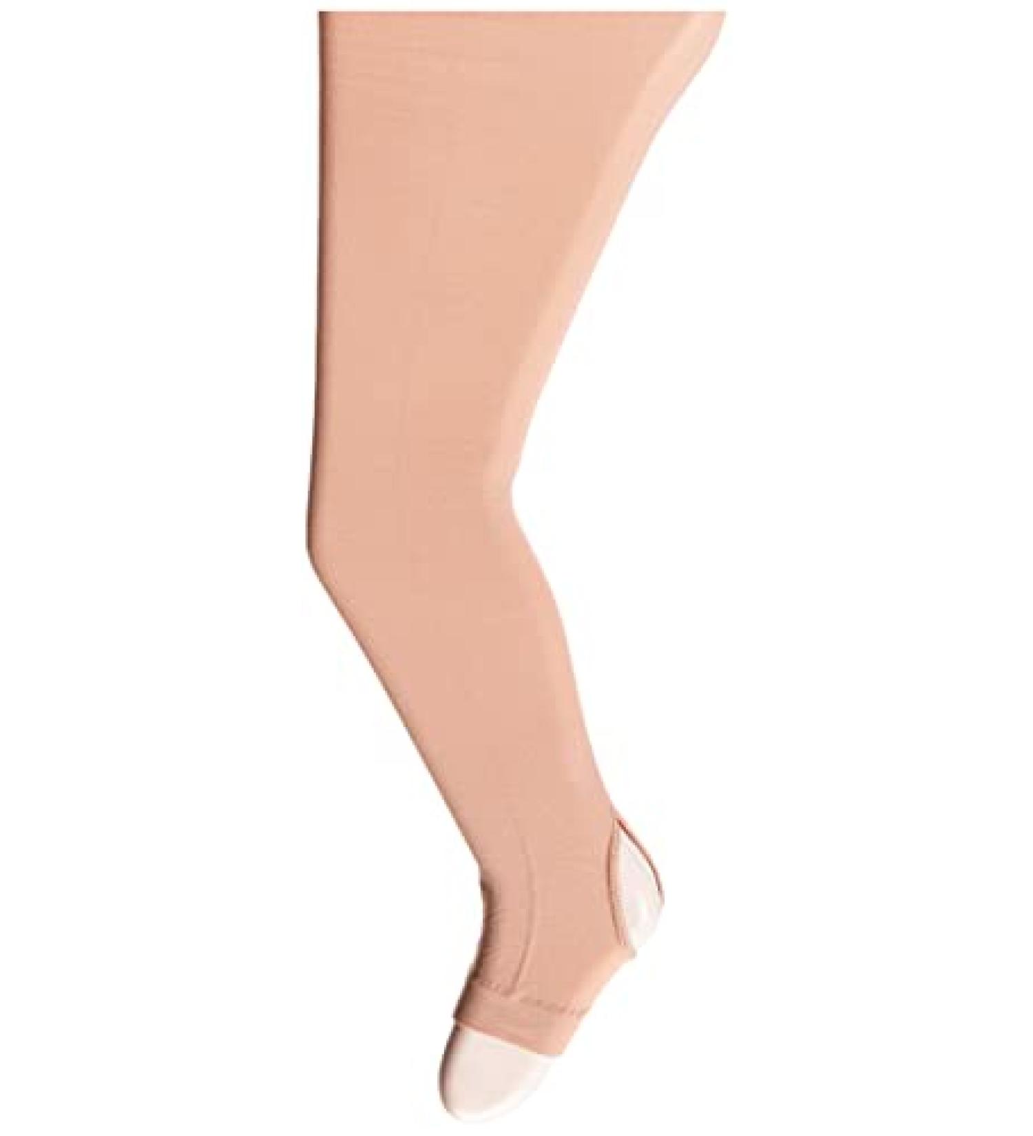 Capezio Girls' Hold and Stretch Stirrup Tight Big Girls (7-16) - Medium Light Suntan - Buy Online on GoSupps.com