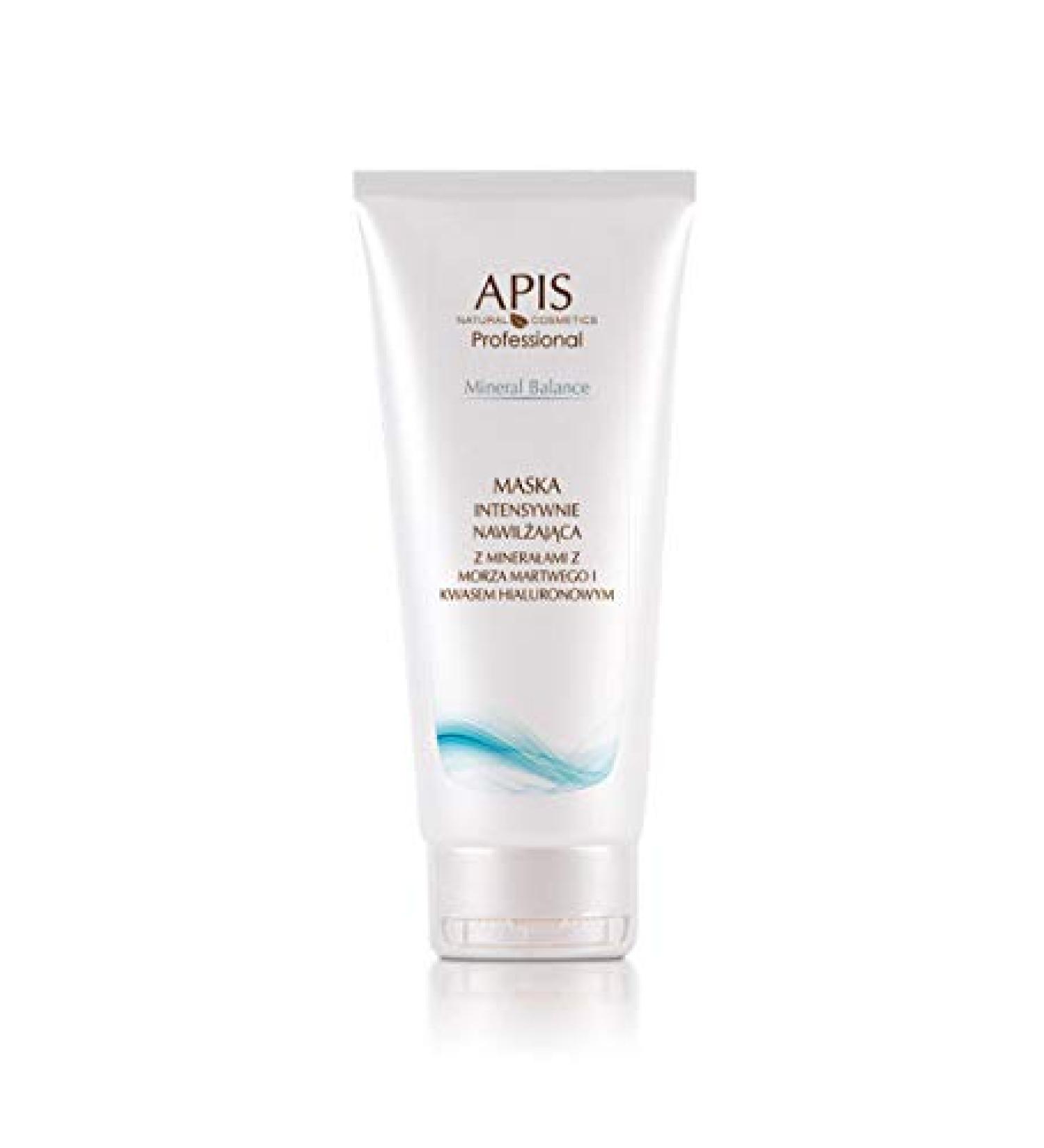APIS Hydro Balance Intensive hydrating mask with minerals from the Dead Sea and hyaluronic acid |Intensive and permanent hydration | 200 ml