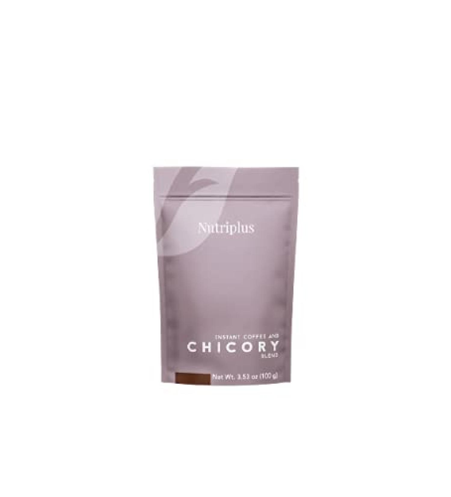 Nutriplus Chicory: Instant Coffee & Chicory Blend with Prebiotic Fiber for Digestive Health - Buy Online on GoSupps.com