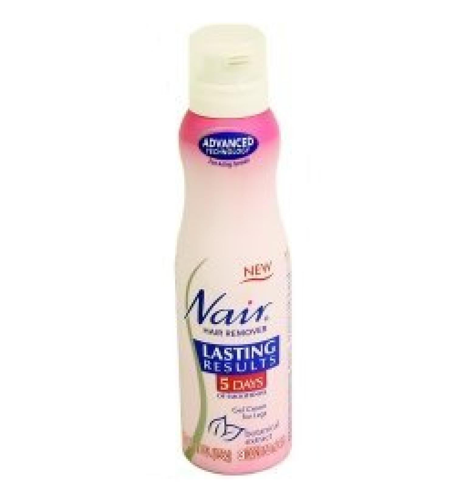 Nair Hair Remover Lasting Results 5 Days of Smoothness Gel Cream for Legs Botanical Extract 5.4 oz 1