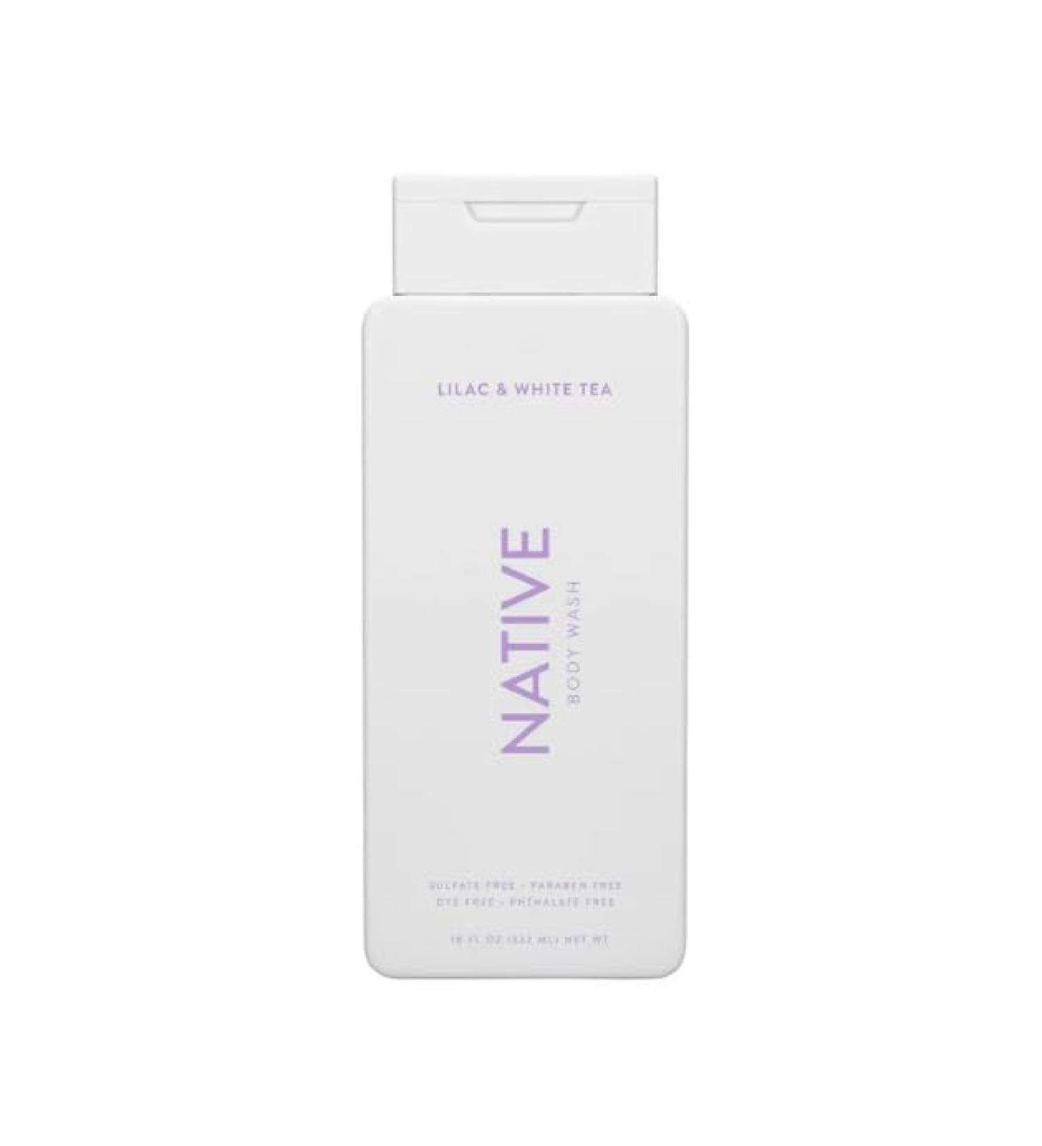 Buy Generic Native Body Wash - Lilac & White Tea Sulfate & Paraben Free Unisex - 18 oz | International Shipping Available - Buy Online on GoSupps.com