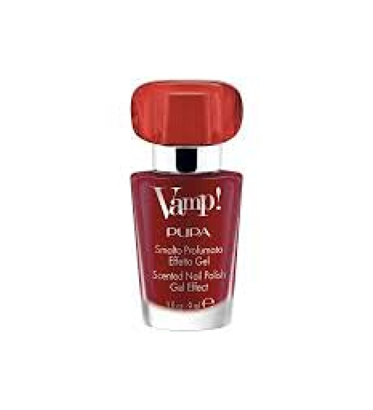 Pupa Vamp! Smalto Profumato Effetto Gel 204 Passionate Red