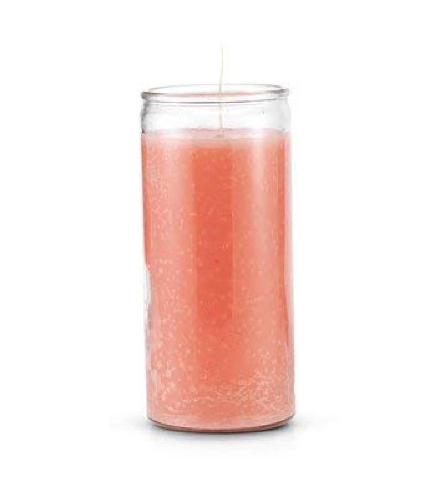 14 Day Plain Pink Candle for Attraction Spiritual Healing Spell-Casting Witchcraft Wishing Manifestation Magical Positive Energy Protection Blessing Ritual Wish Candles
