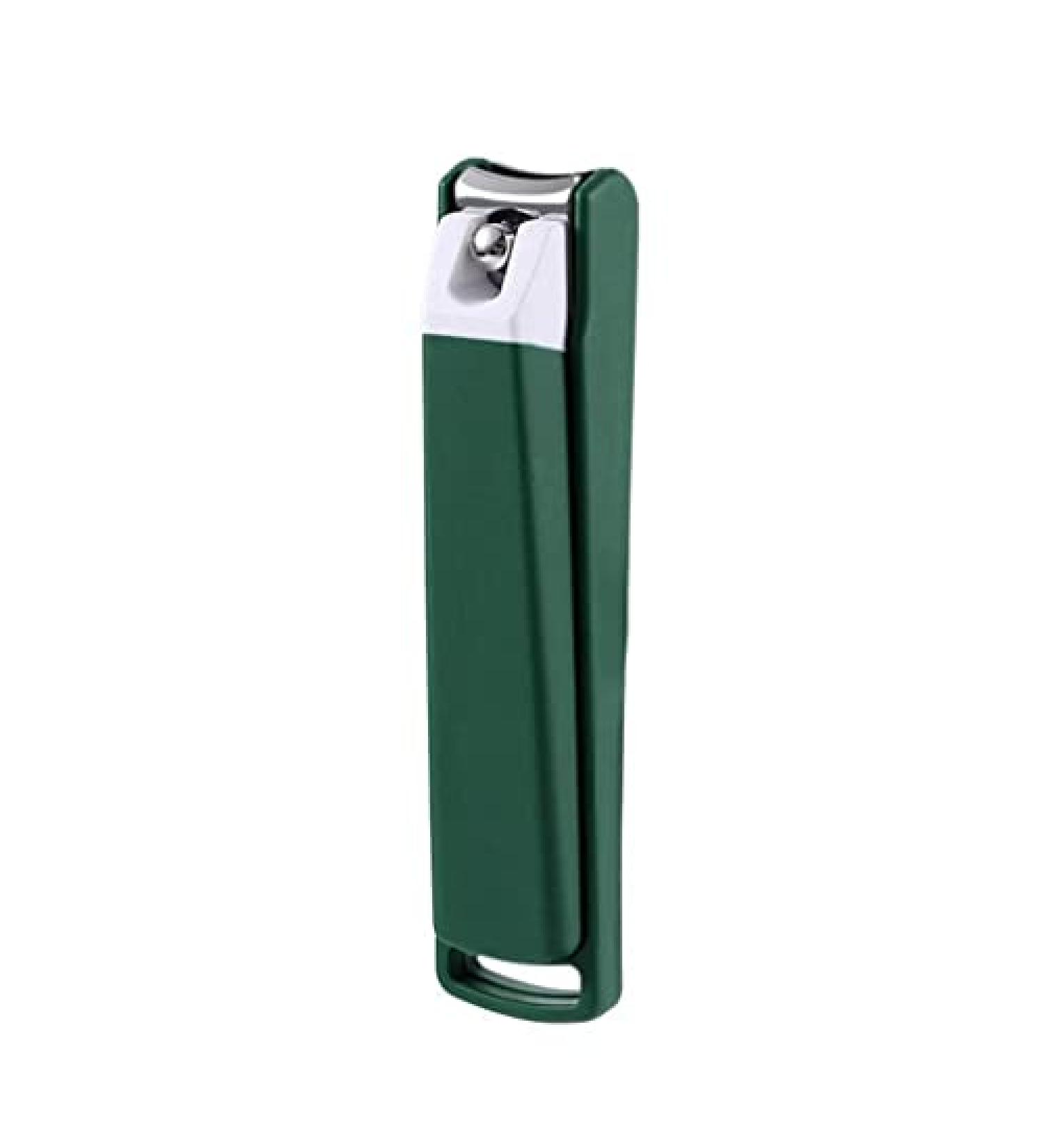 Nail Clippers Fingernail Toenail Trimmer Manicure Cutter Cuticle Scissors Accessories Pedicure Tool Professional (Roze 7.5 * 1.8cm) Vert 7.5*1.8cm - Buy Online on GoSupps.com