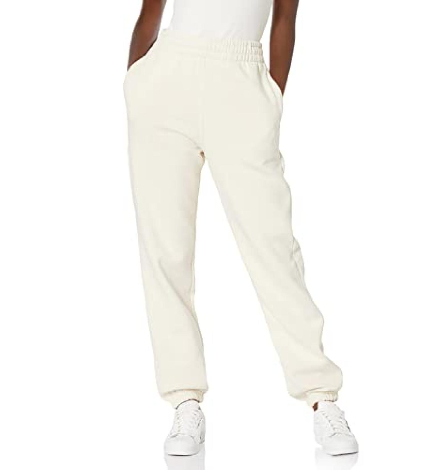 adidas Originals Women's Adicolor Essentials Fleece Joggers Small Wonder White