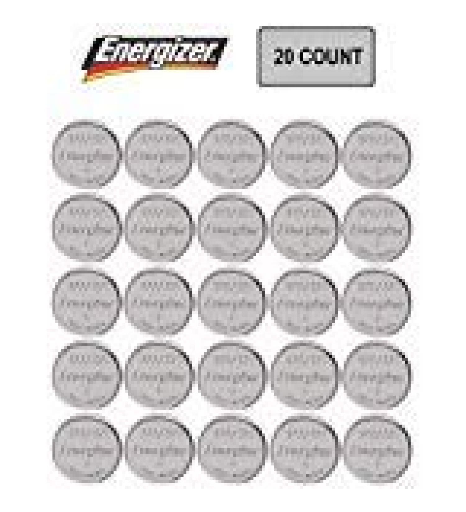 Energizer 377/376 Twenty Pack 1.5volt battery SR626SW