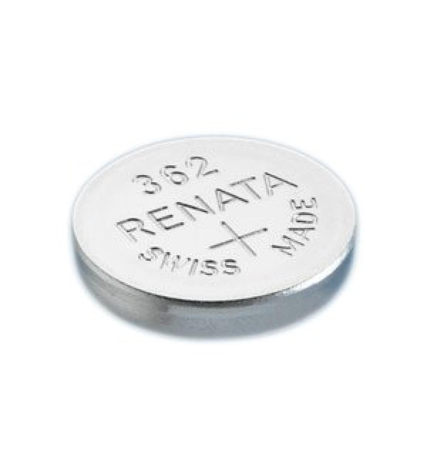 One (1) X Renata 362 Sr721Sw Silver Oxide Watch Battery 1.55V Blister Packed