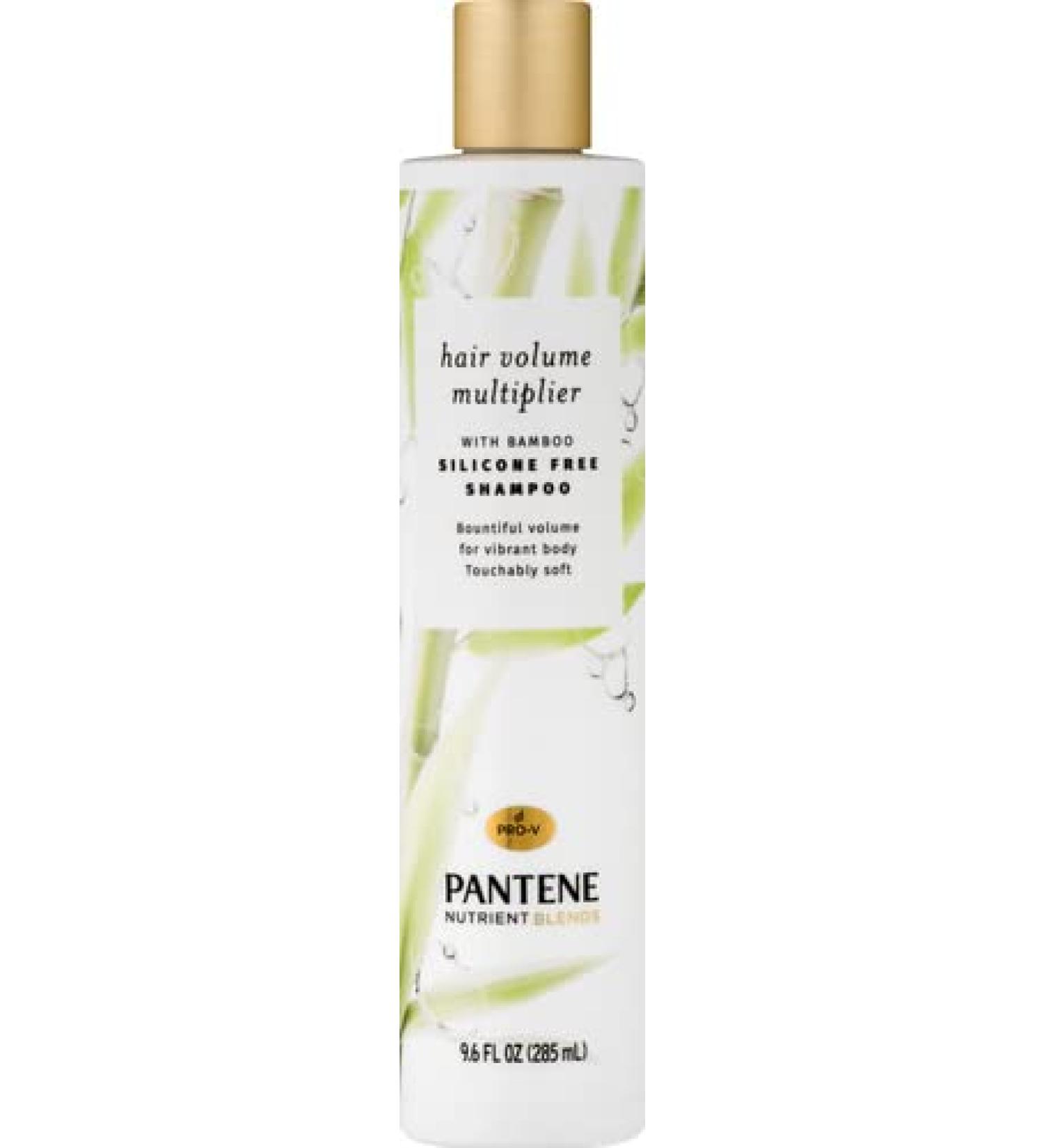 Pantene Bamboo Hair Volume Multiplier Shampoo for Fine Thin Hair - 9.6 Fl oz - Buy Online on GoSupps.com