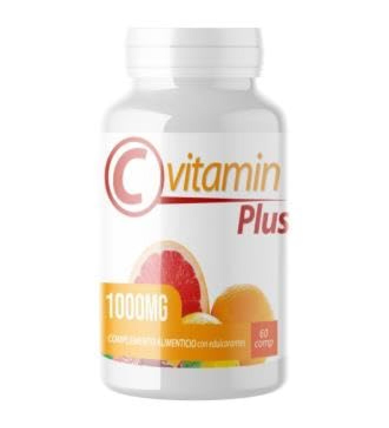 HEALTHALKALINE Cvitamin Plus 1000 mg 60 caps standard single