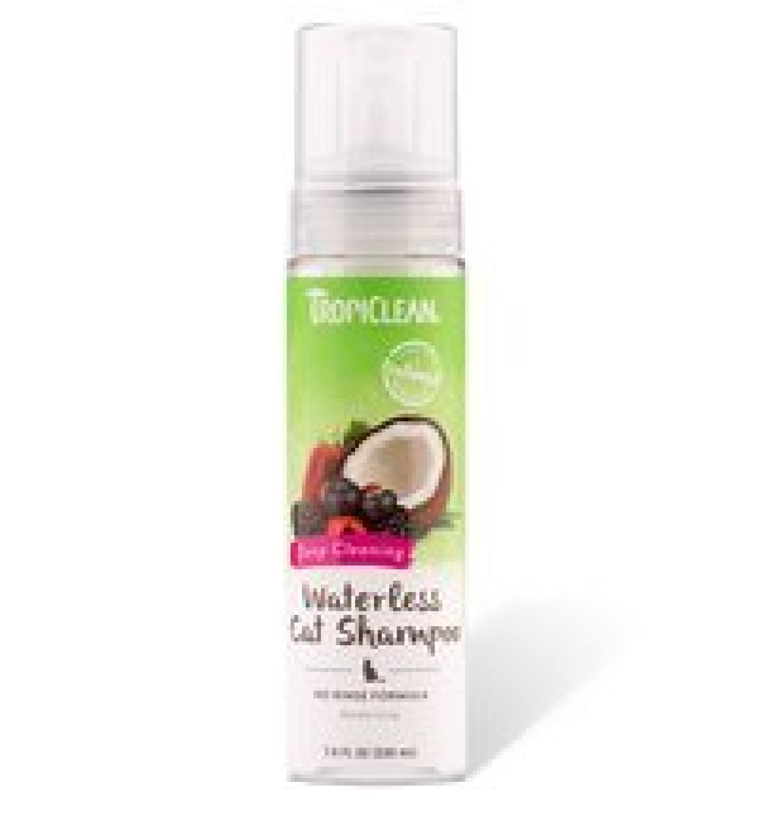 Tropiclean Waterless Cat Shampoo 7.4OZ