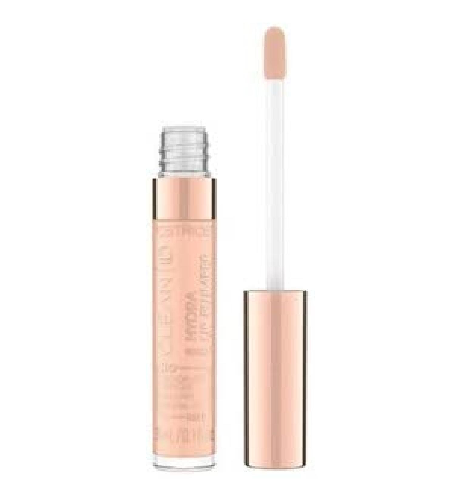 Catrice Clean ID Hydra Lip Plumper LipGloss Lip Gloss No. 010 Rosy Tulip Nude cooling enlarged glossy vegan corresponds to our clean beauty standard without PAMPUM (3ml)