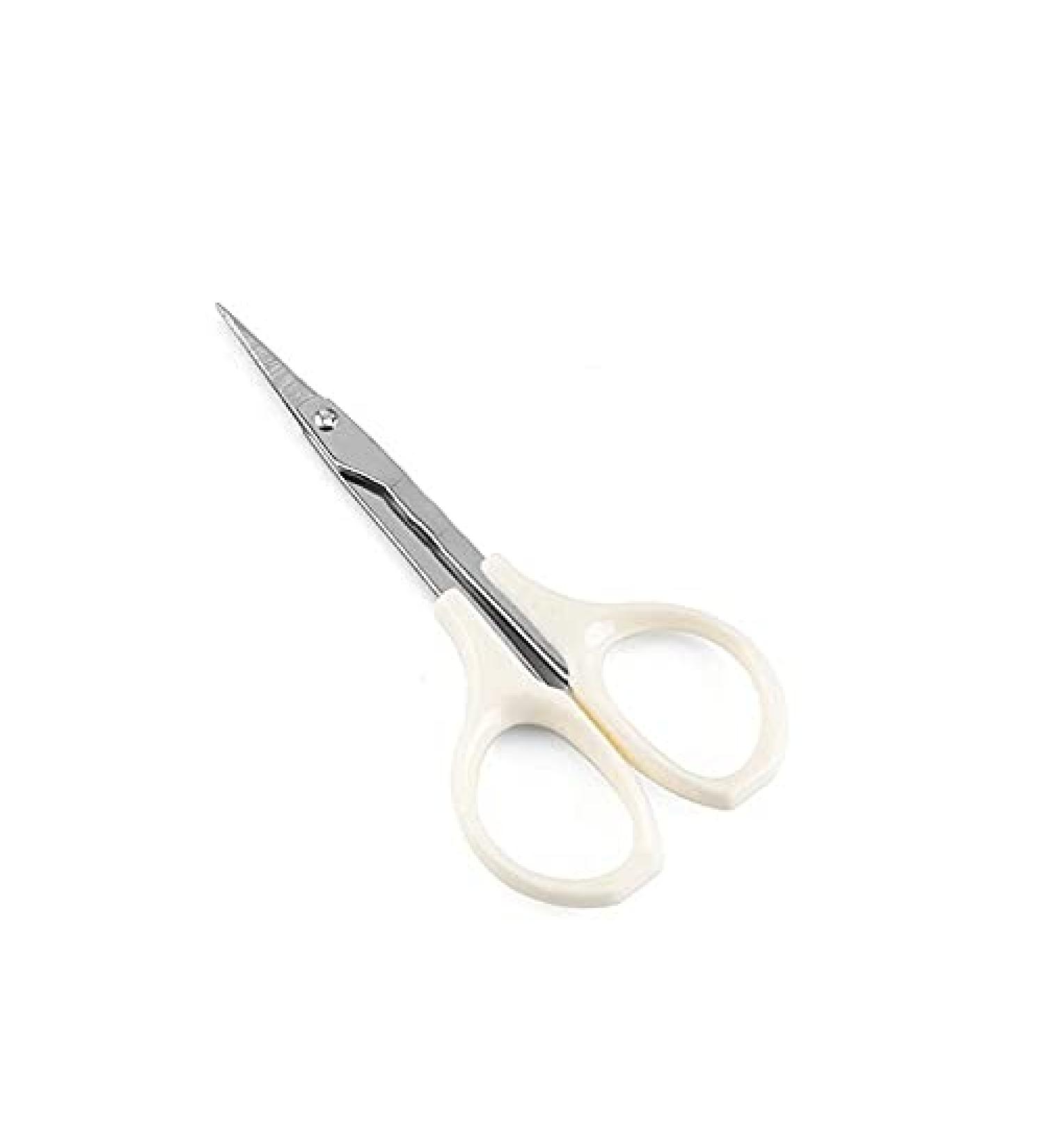 Craft Scissors Sharp Tip Makeup Eyebrow Scissors Stainless Steel Beauty Small Manicure Trimming Scissor with Cover Scissors - Buy Online on GoSupps.com