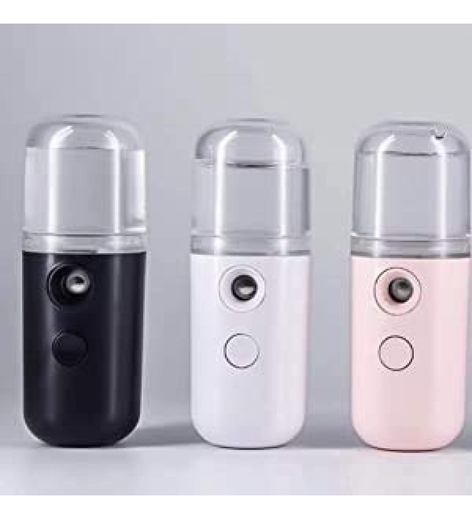 Spread Pixie Dust Nano Mister Sanitizer Spray Disinfectant Mist Sanitizing Spray Machine for Home Office Car Hotel Mist Sanitizer Sprayer TM (1 Count (Pack of 1) White) (2CT PINK)