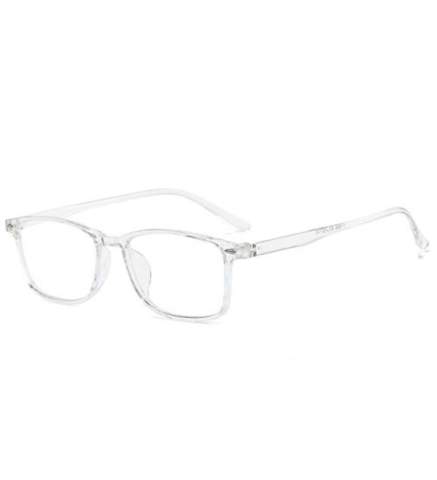 Buy Suertree Blue Light Filter Distance Glasses - Lightweight Myopia Glasses for Men & Women | Clear -6.0 Diopter Fashion Eyewear - Buy Online on GoSupps.com