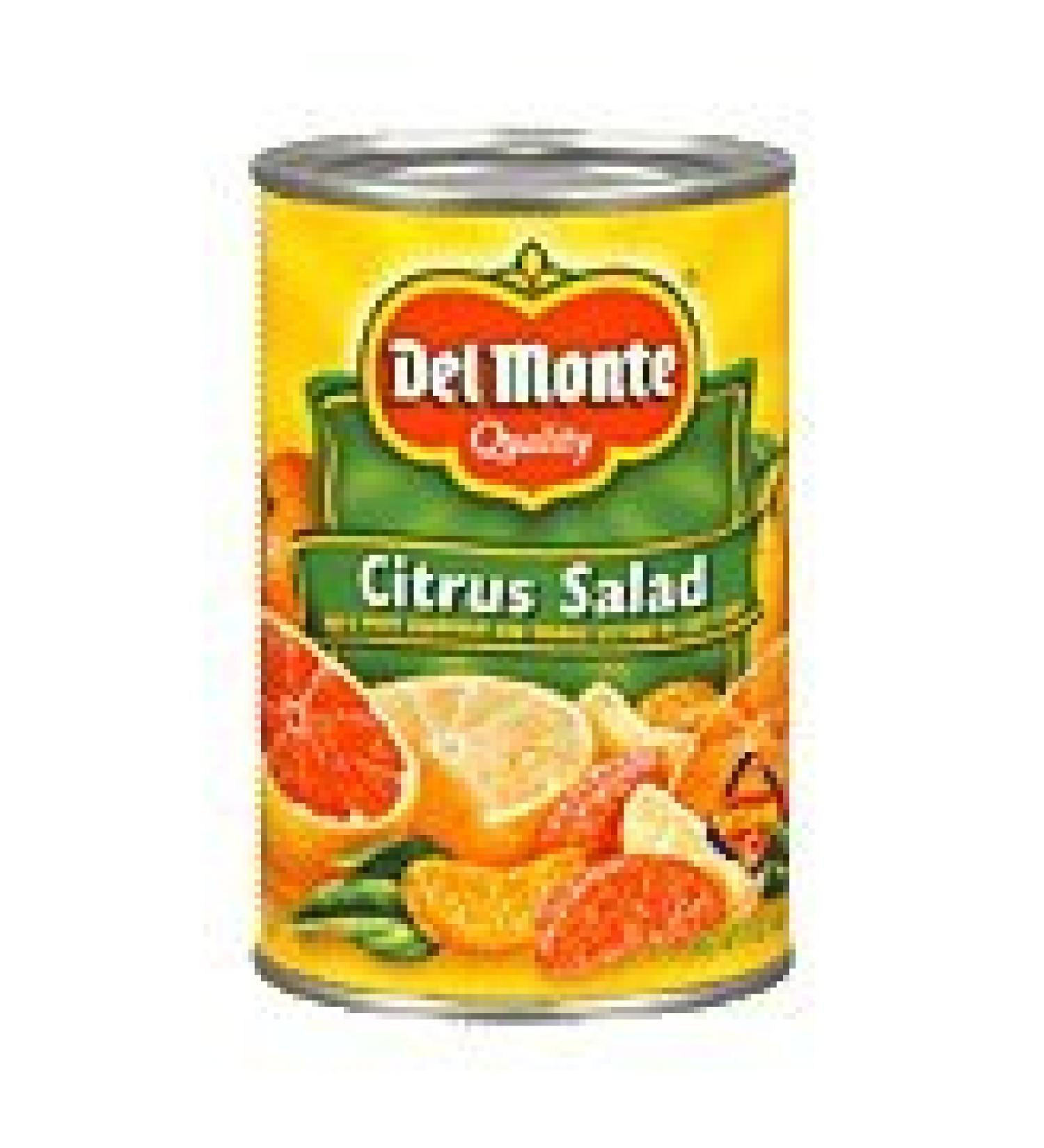Del Monte Citrus Salad Red & White Grapefruit & Orange Sections In Light Syrup 15-oz (1) 15 Ounce