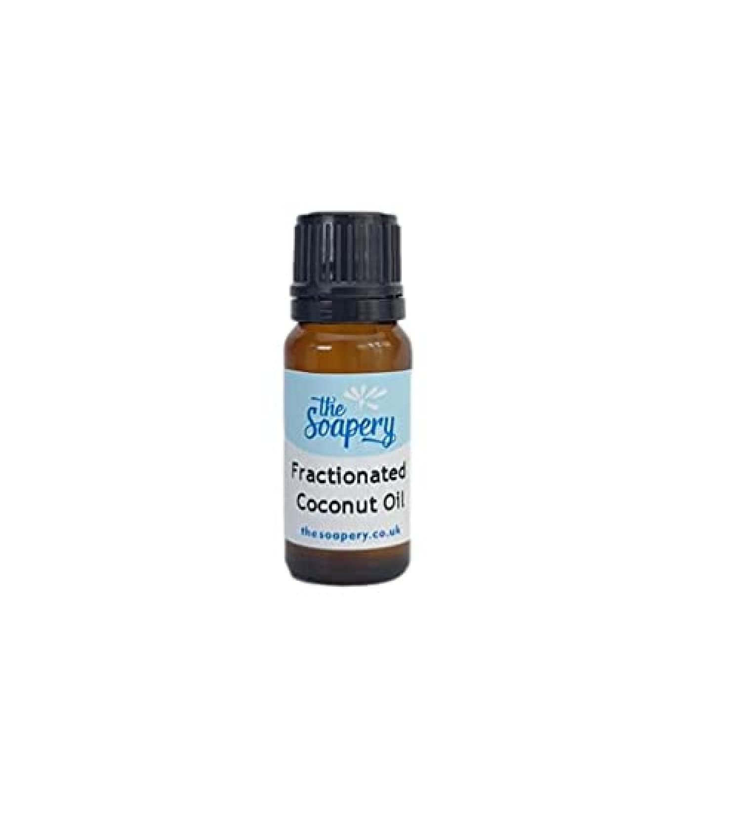 Huile de noix de coco fractionn e 10 ml Huile de support 100 % pure et naturelle pour soins de la peau et des cheveux