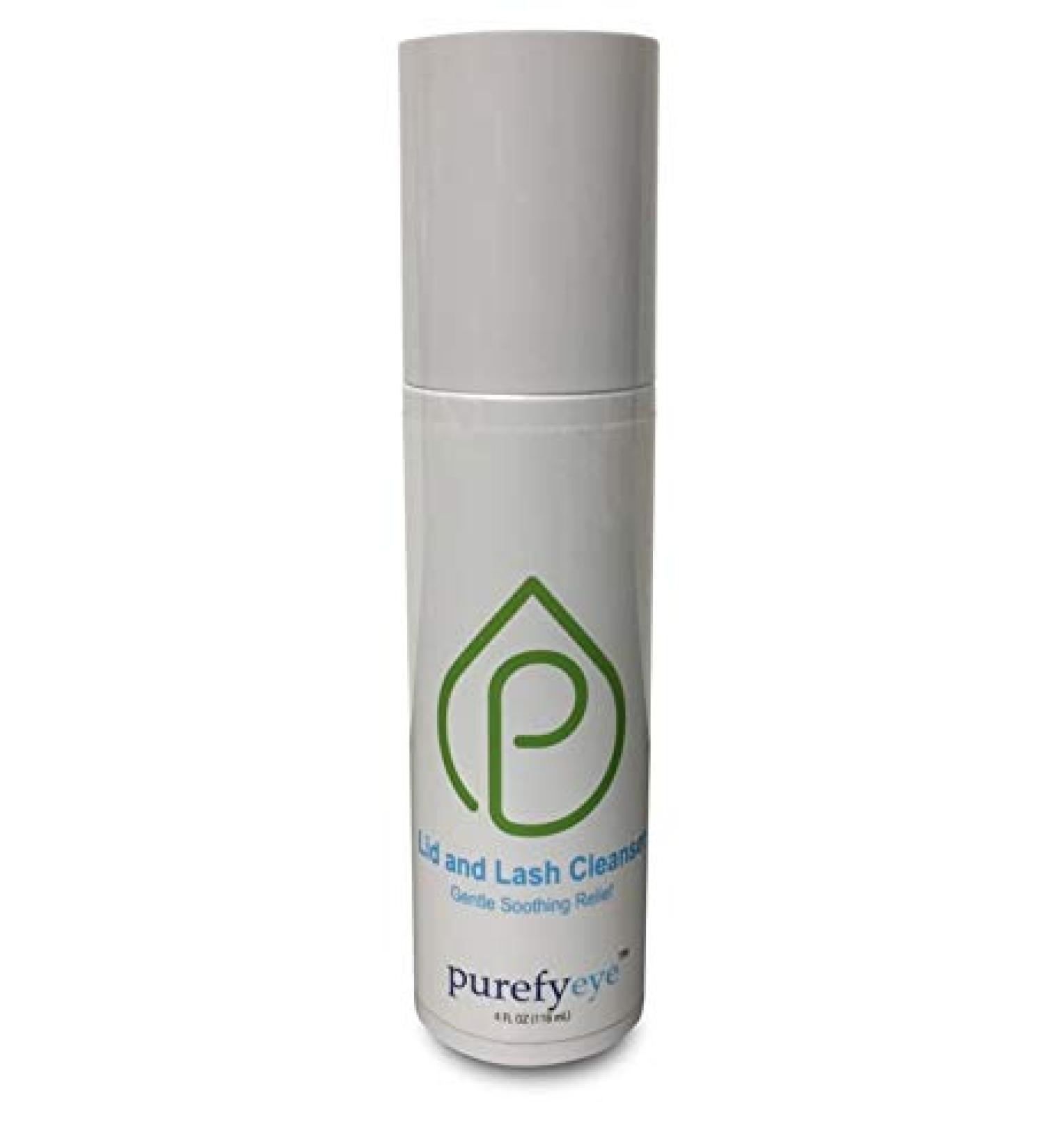 Buy PUREFYEYE 4oz Hypochlorous Eyelid Cleanser - Relief for Dry Eye Rosacea Pink Eye | Gentle & Hypoallergenic Daily Care - Buy Online on GoSupps.com