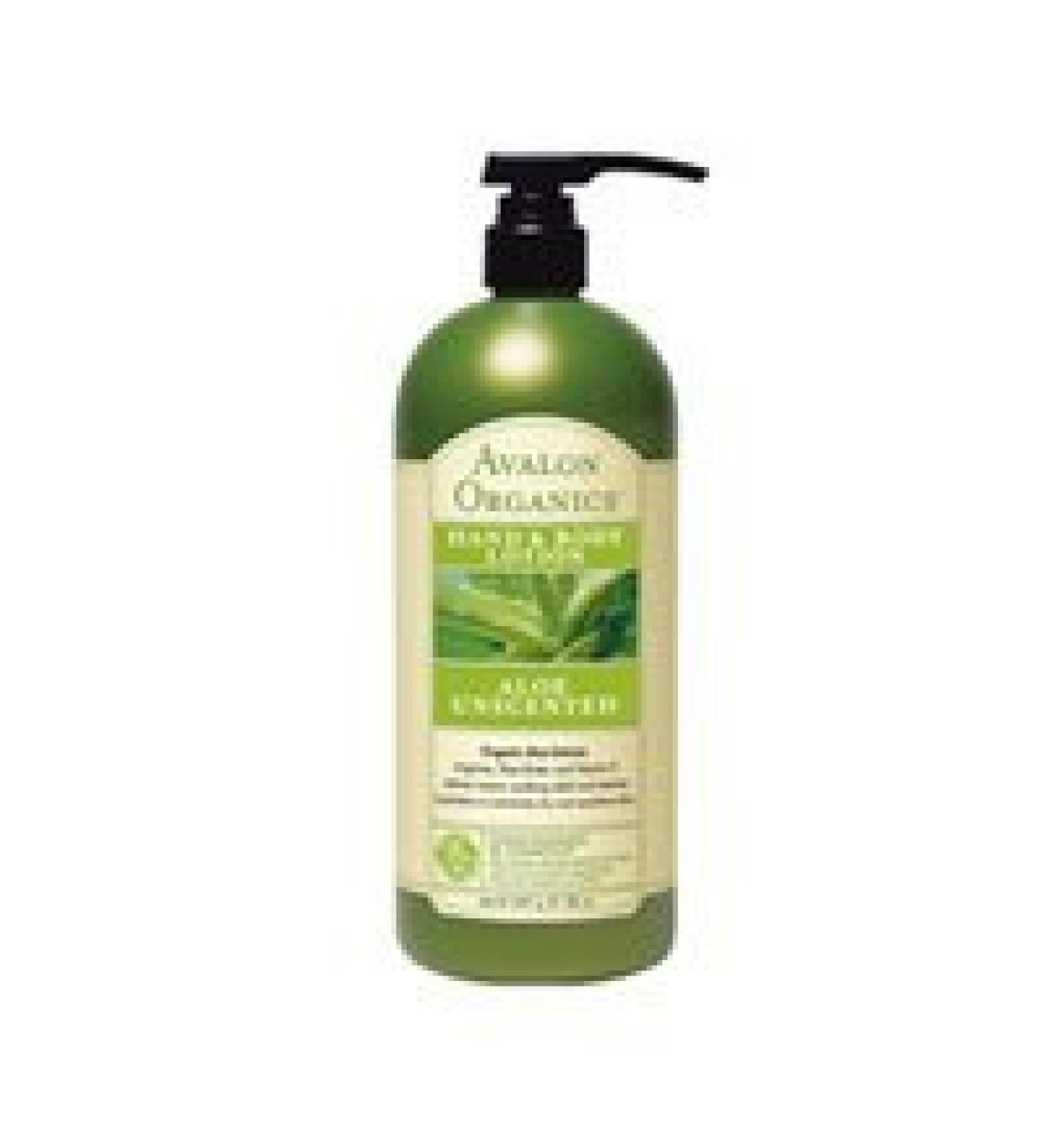 Avalon Organics Hand and Body Lotion Aloe Unscented - 32 fl oz