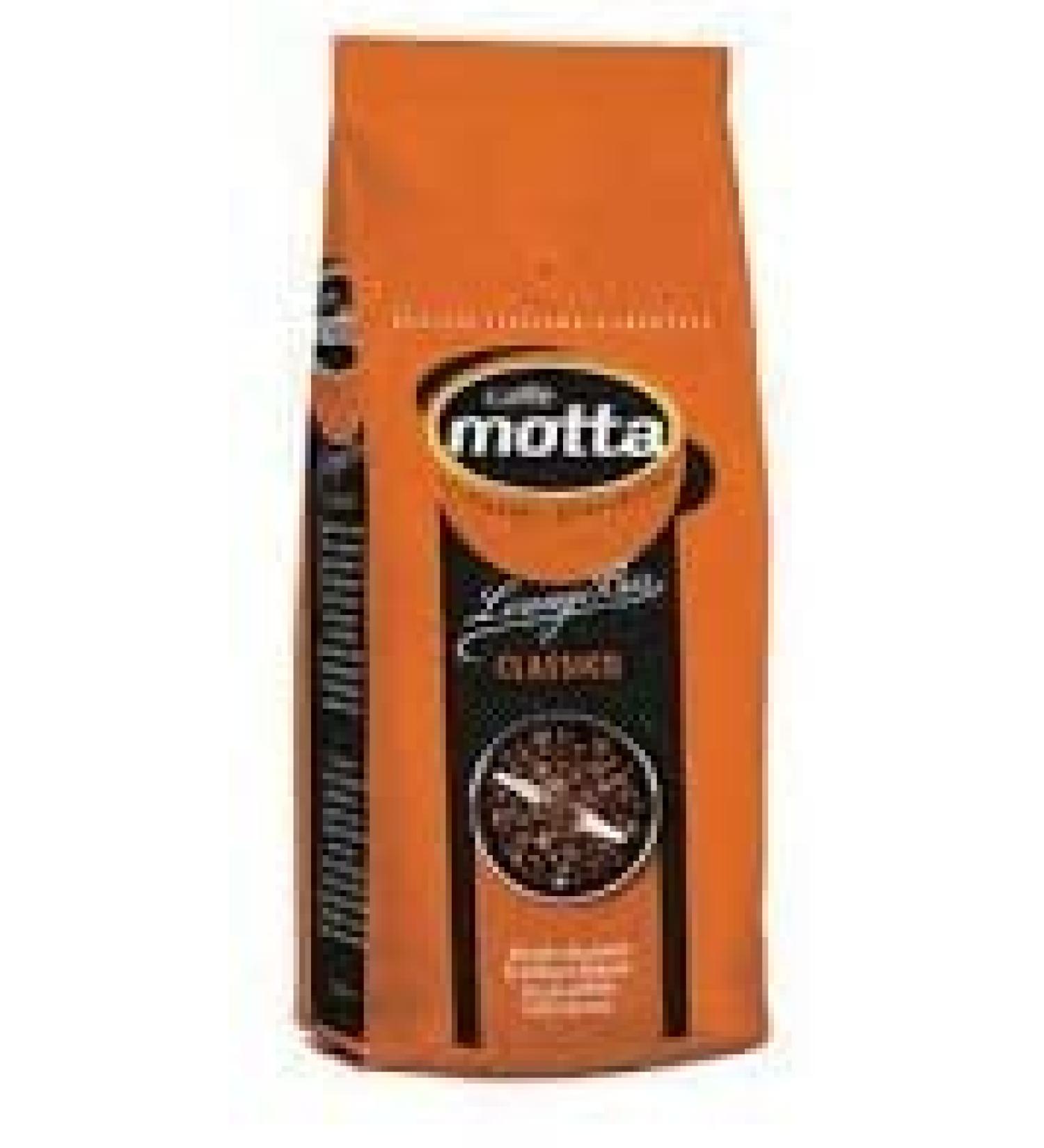 Motta 10 x Motta Espresso Classico Lounge Bar Italian Coffee Beans 1kg