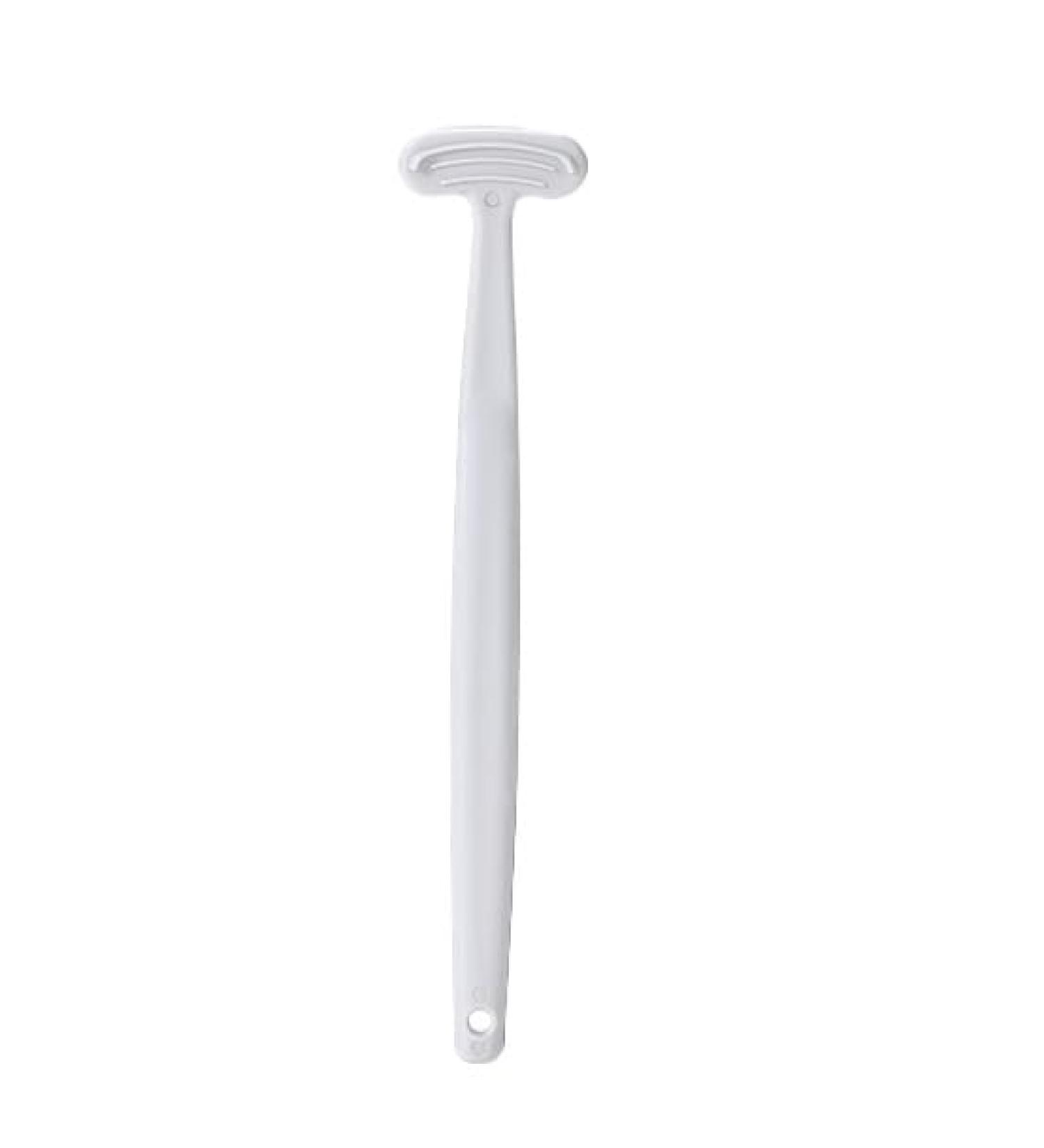 Buy Tongue Scraper - Effective Bad Breath Fighter & Easy-to-Use Mouth Cleaner | Travel Essentials for Fresh Breath - Grey - Buy Online on GoSupps.com