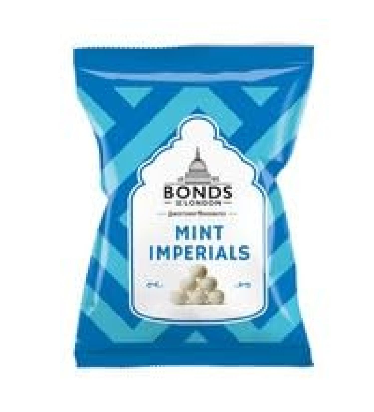 Bonds Mint Imperials Bags | Peppermint Flavoured | Hard Sugar Candy | No Artificial Colour | 130g | (Pack of 6) - Buy Online on GoSupps.com