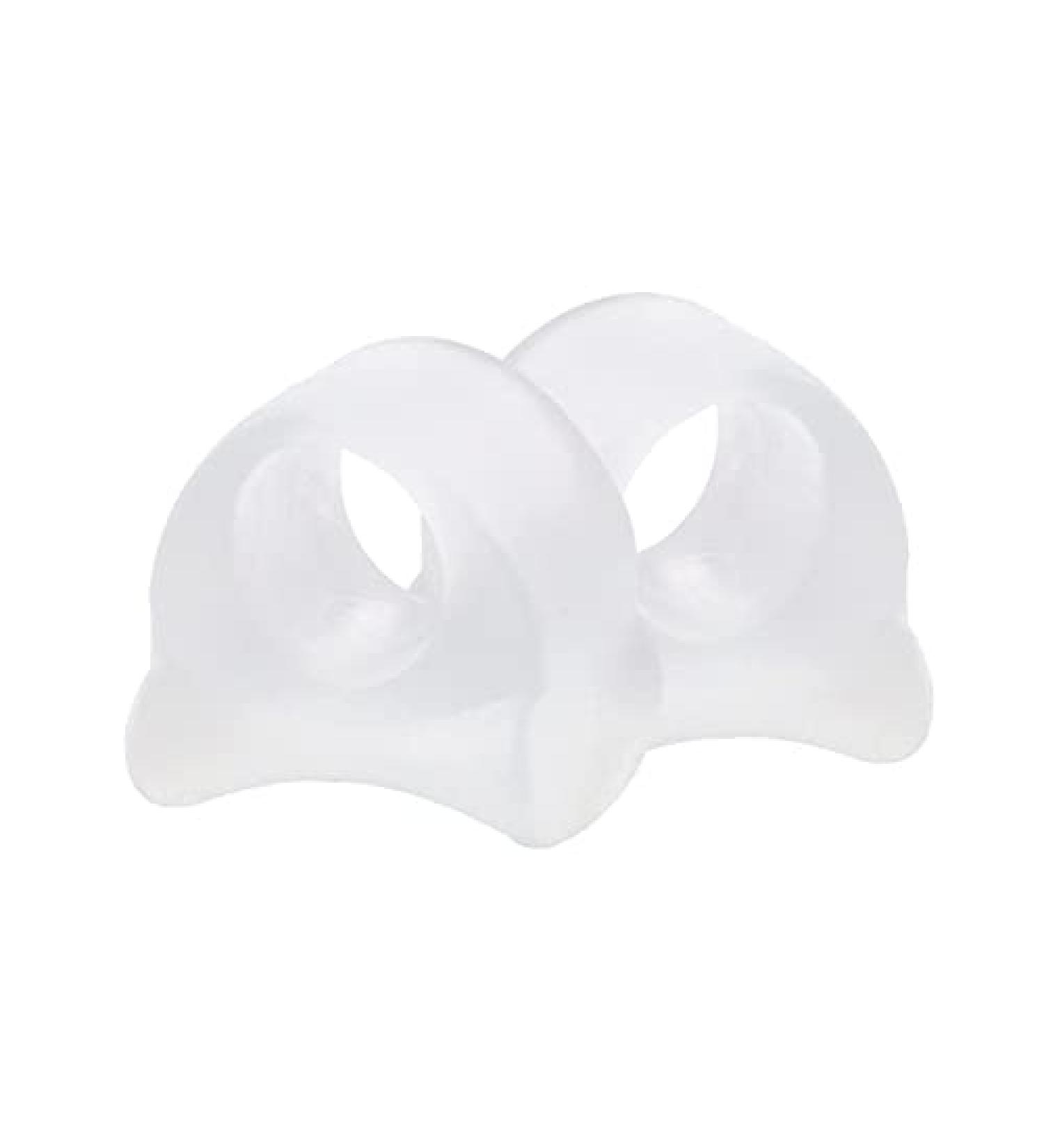 10 Pairs Wenjinghua Great Toe Orthosis Separator | Soft Comfortable Toe Care Cover - Size M Transparent - Buy Online on GoSupps.com