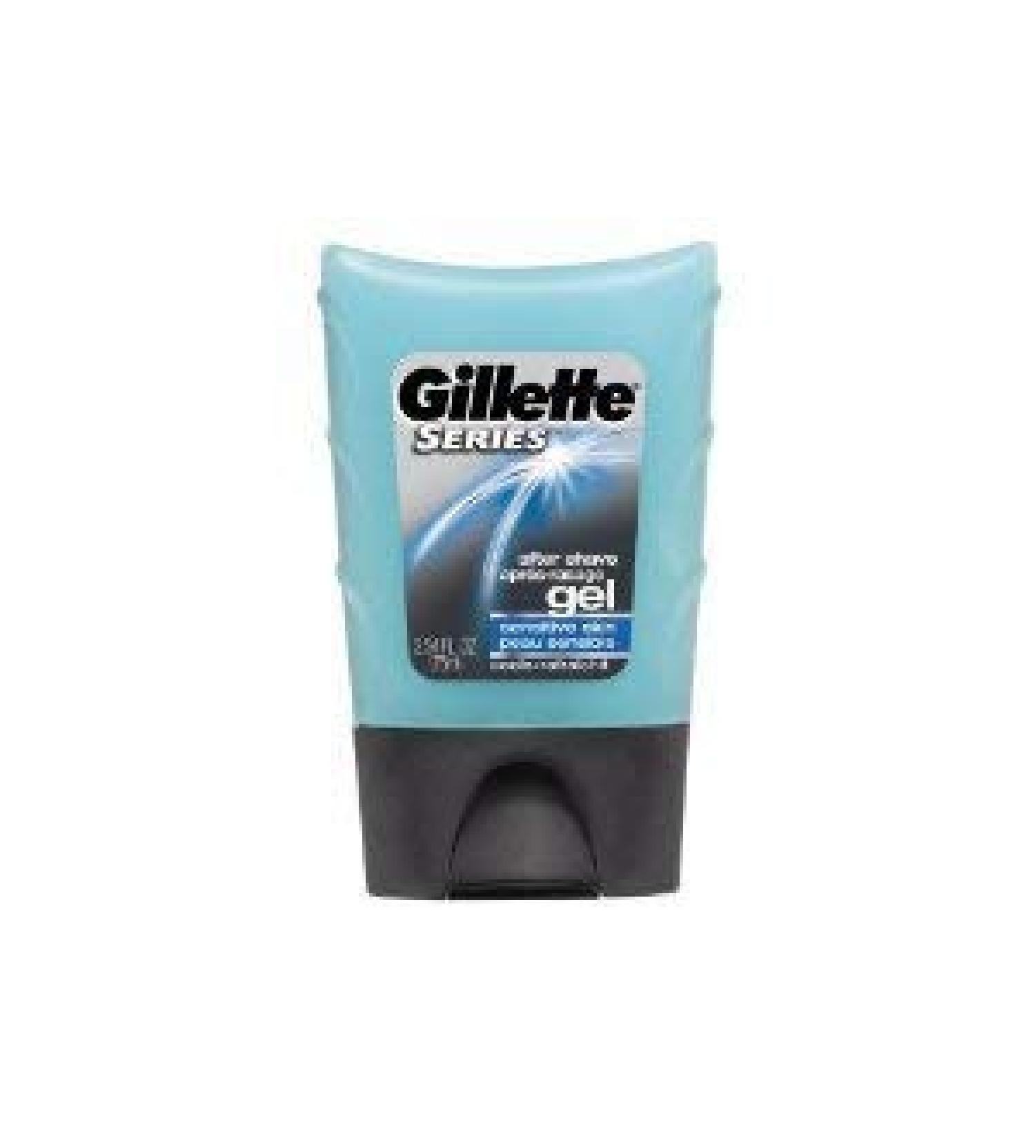 Gillette After Shave Gel Sensitive Skin - 2.5 oz Pack of 4