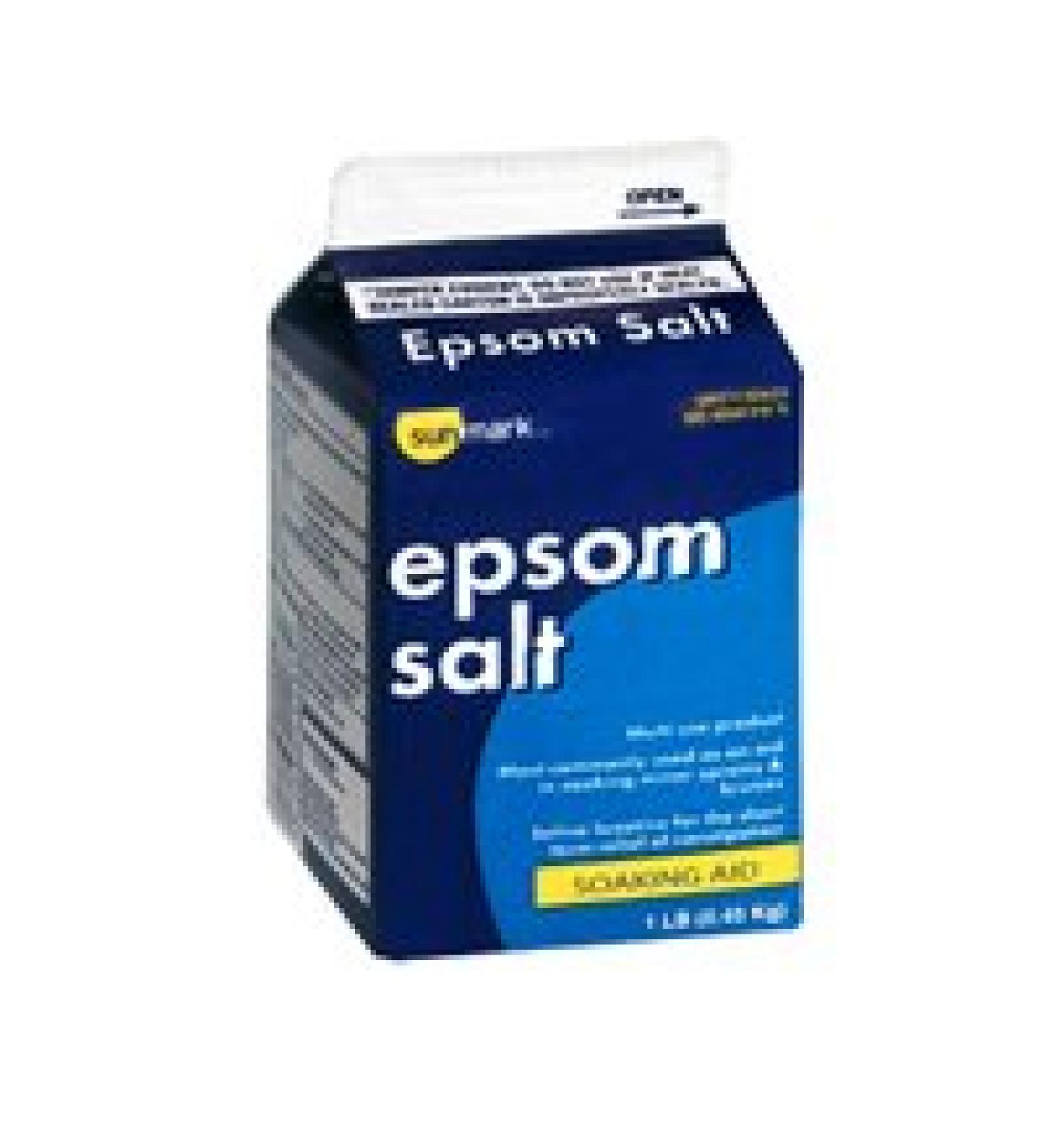Sunmark Epsom Salt 16 oz by Sunmark (Pack of 3)