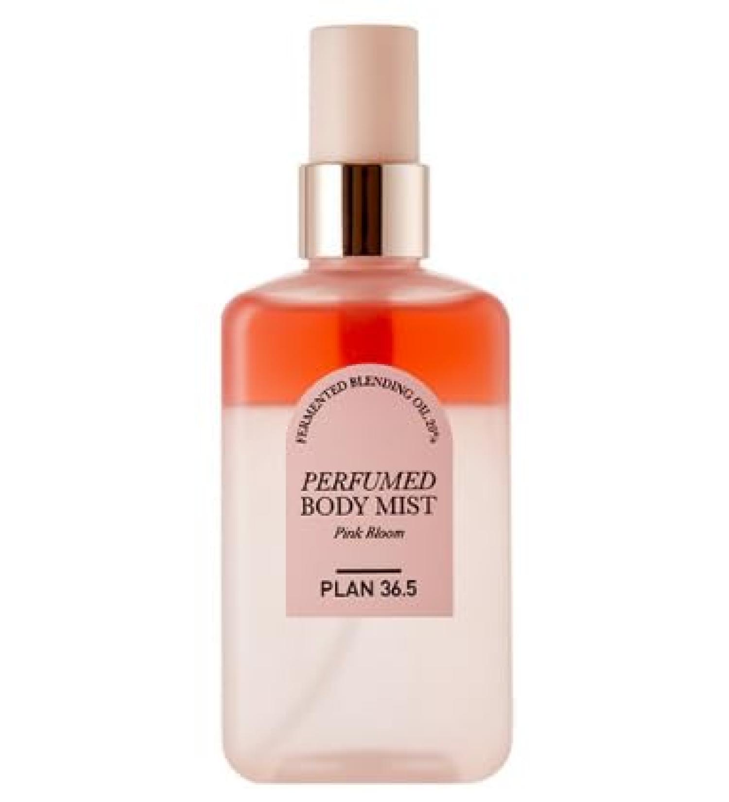 PLAN36.5 Women's Body Mist Fragrance - Long-Lasting Moisturizing and Skin-Friendly Body Spray for Women by Christian Provenzano 100 ml (Pink Bloom)