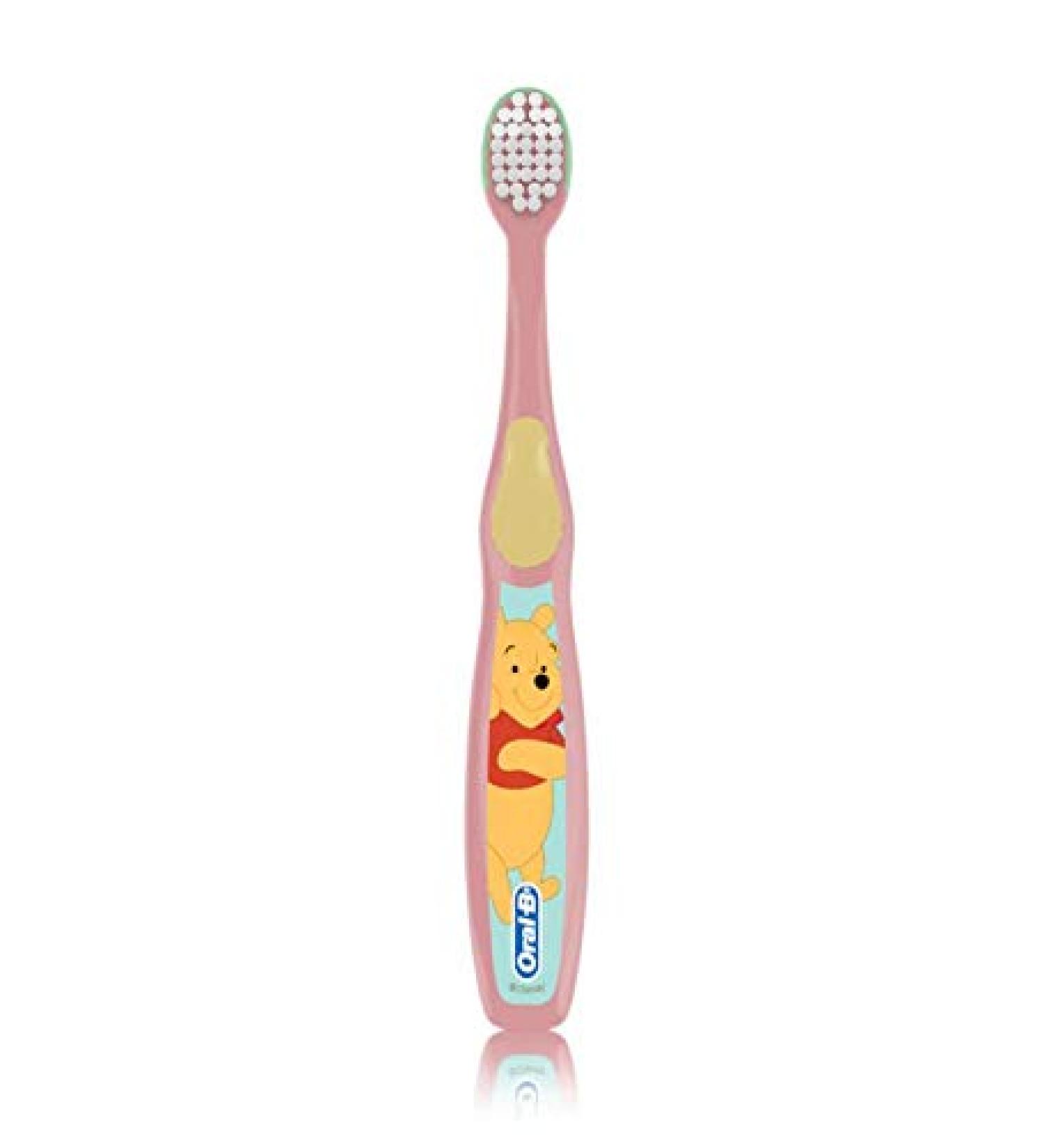 Oral-B Baby Toothbrush Featuring Disney's Pooh, Baby Soft Bristles, 0-3 Years