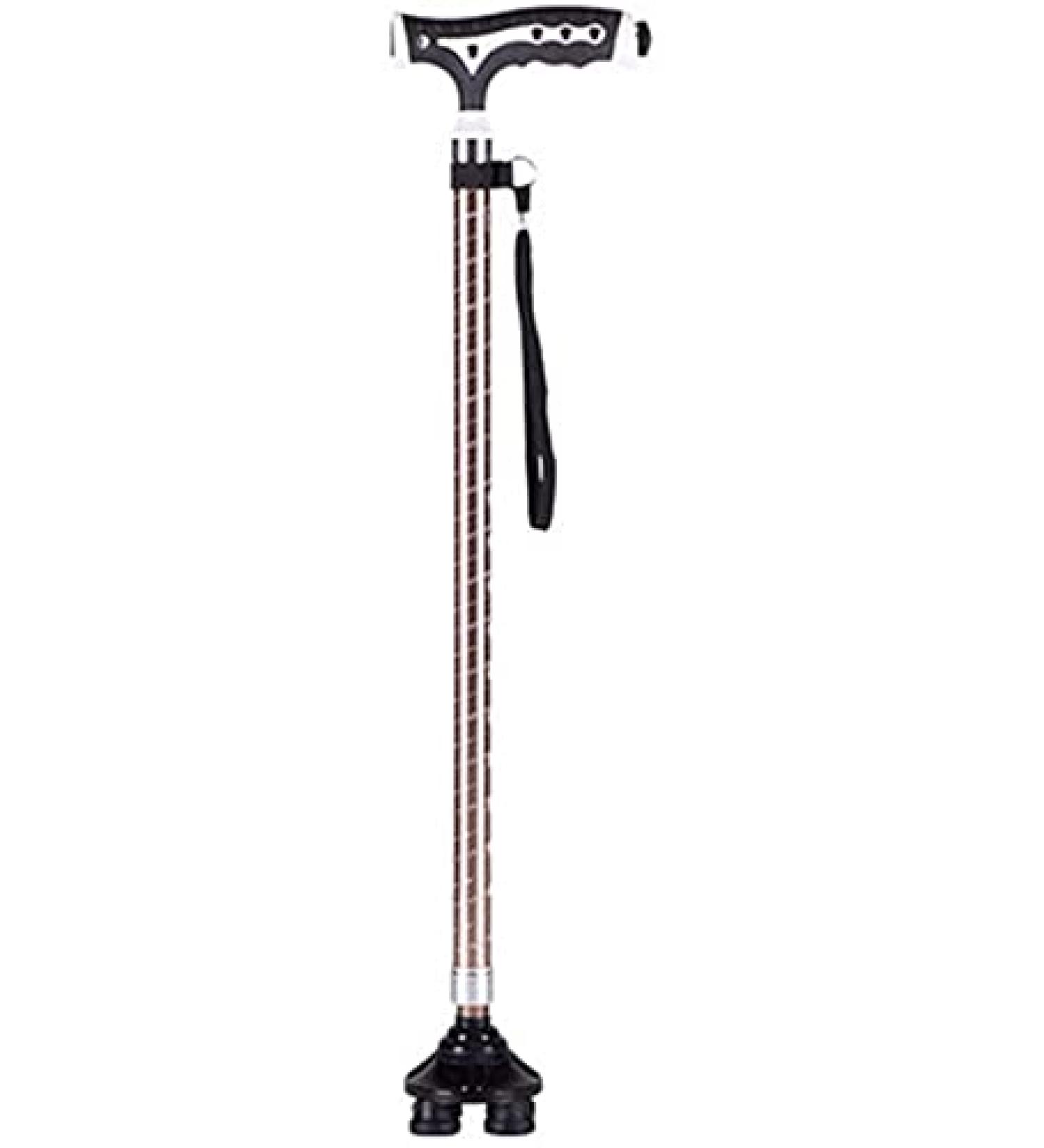 Canes Walking aids Crutch Elderly Man Four-Legged Walking Stick Corner Stick Elderly Telescopic Aluminum Alloy Magnetic Therapy Non-Slip Walker Walking Aid - Buy Online on GoSupps.com