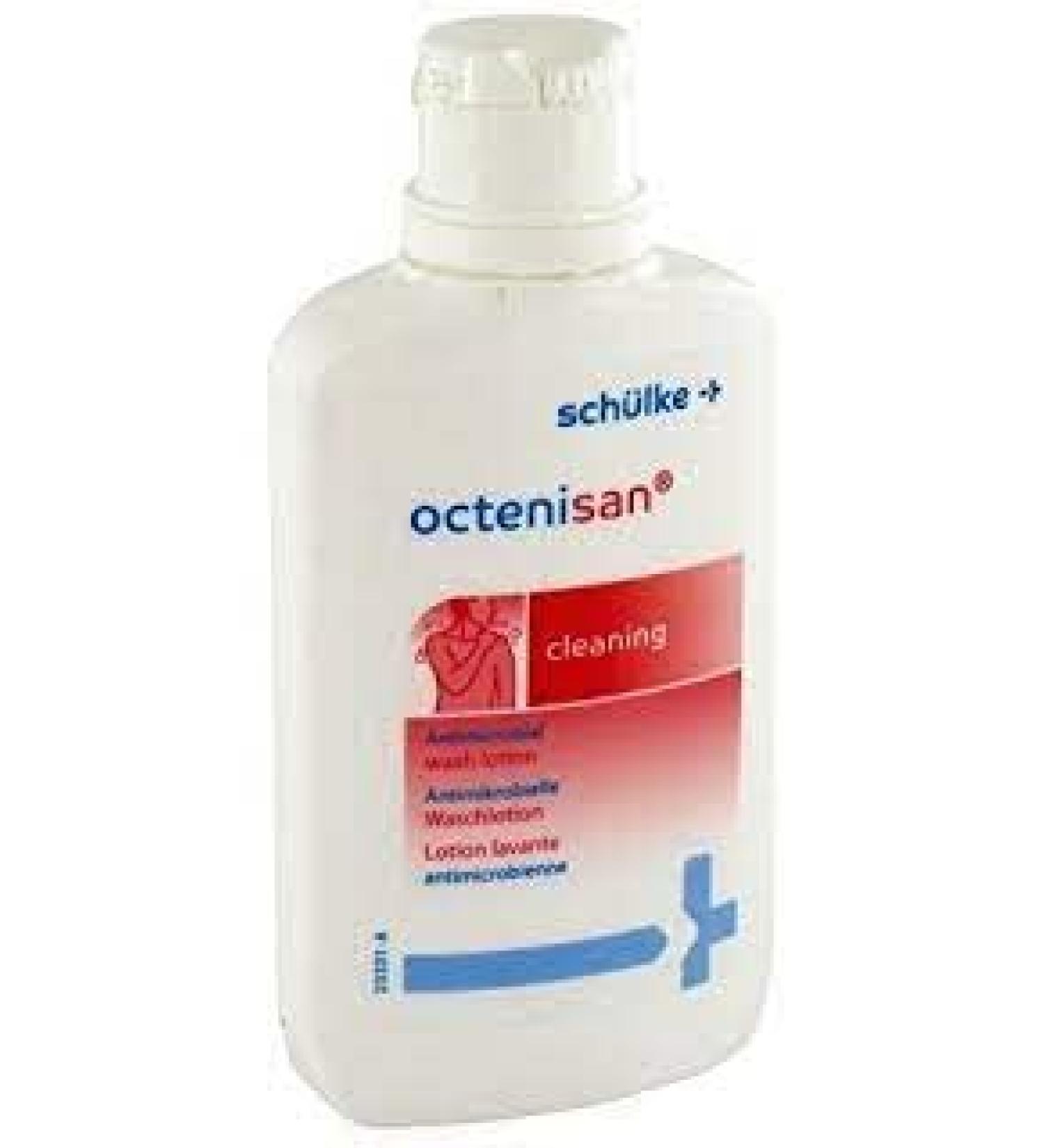 Schulke OCTENISAN Octenisept Antimicrobial Wash Lotion 300ml (2x 150ml) - Anti Bacterial Hypoallergenic Hair Body Wound Wash - Mild Gentle Wash lotion - Suitable for ALL Skin Types - Skin-neutral pH value - Broad Spectrum of Antimicrobial Efficacy