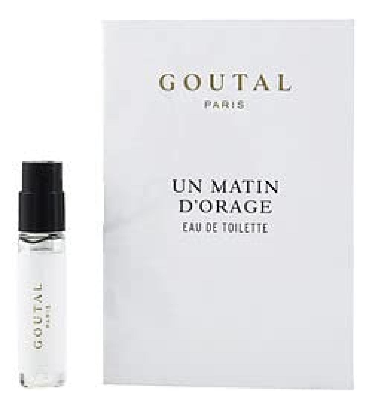 Annick Goutal Un Matin D'Orage for Women Eau de Parfum Spray 0.05 Ounce/1.5 ml Vial Spray