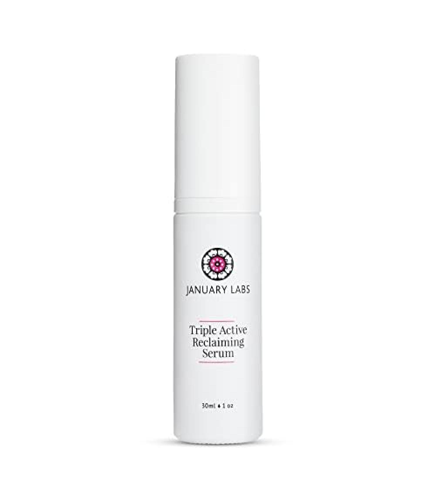 Triple Active Reclaiming Face Serum - Stabilized Retinol Niacinamide & Vitamin C | 1 Oz | International Shipping - Buy Online on GoSupps.com