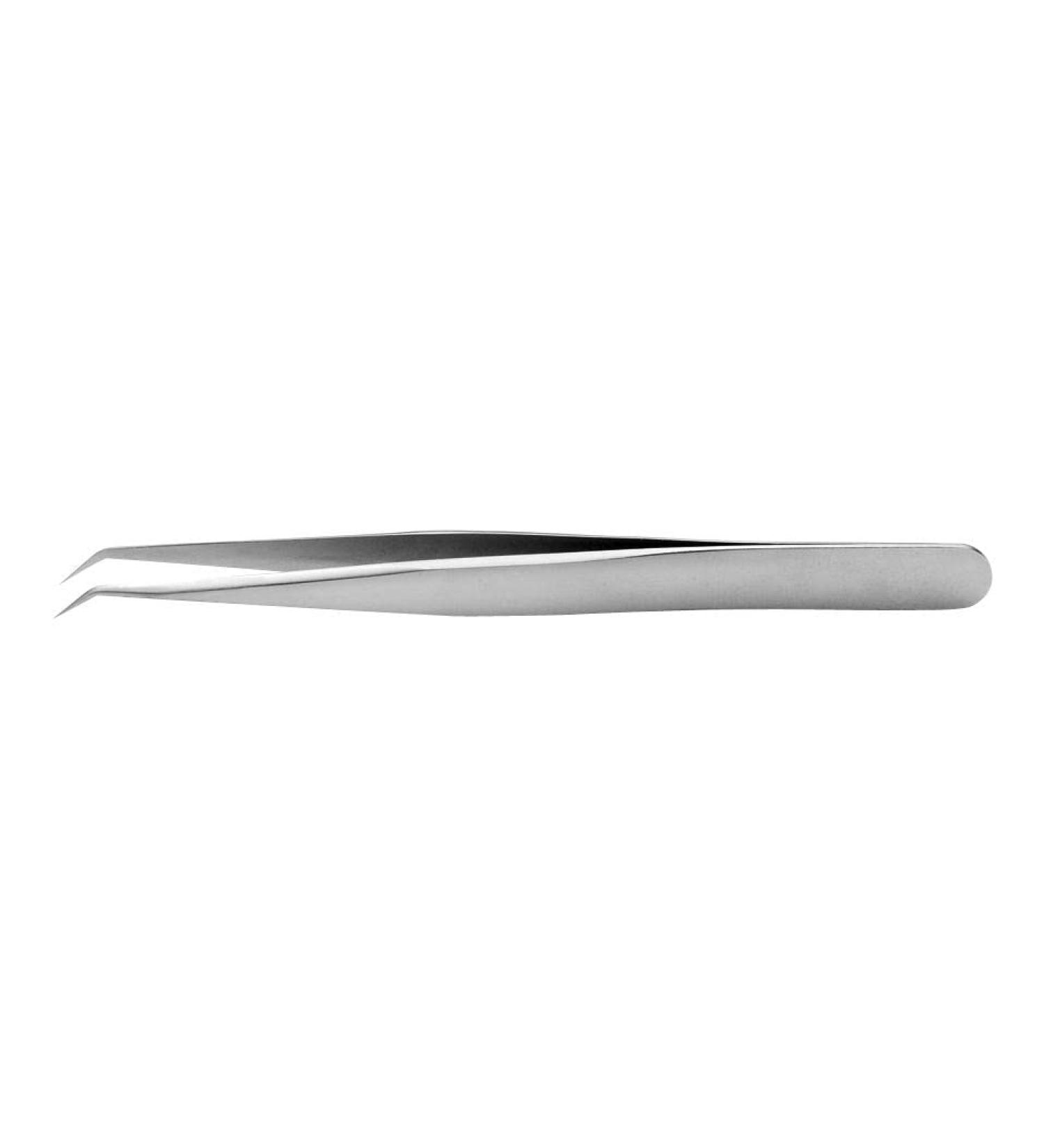 Tweezers curved/pointed 110 mm tweezers and replacement tips 1 piece 3CB.SA