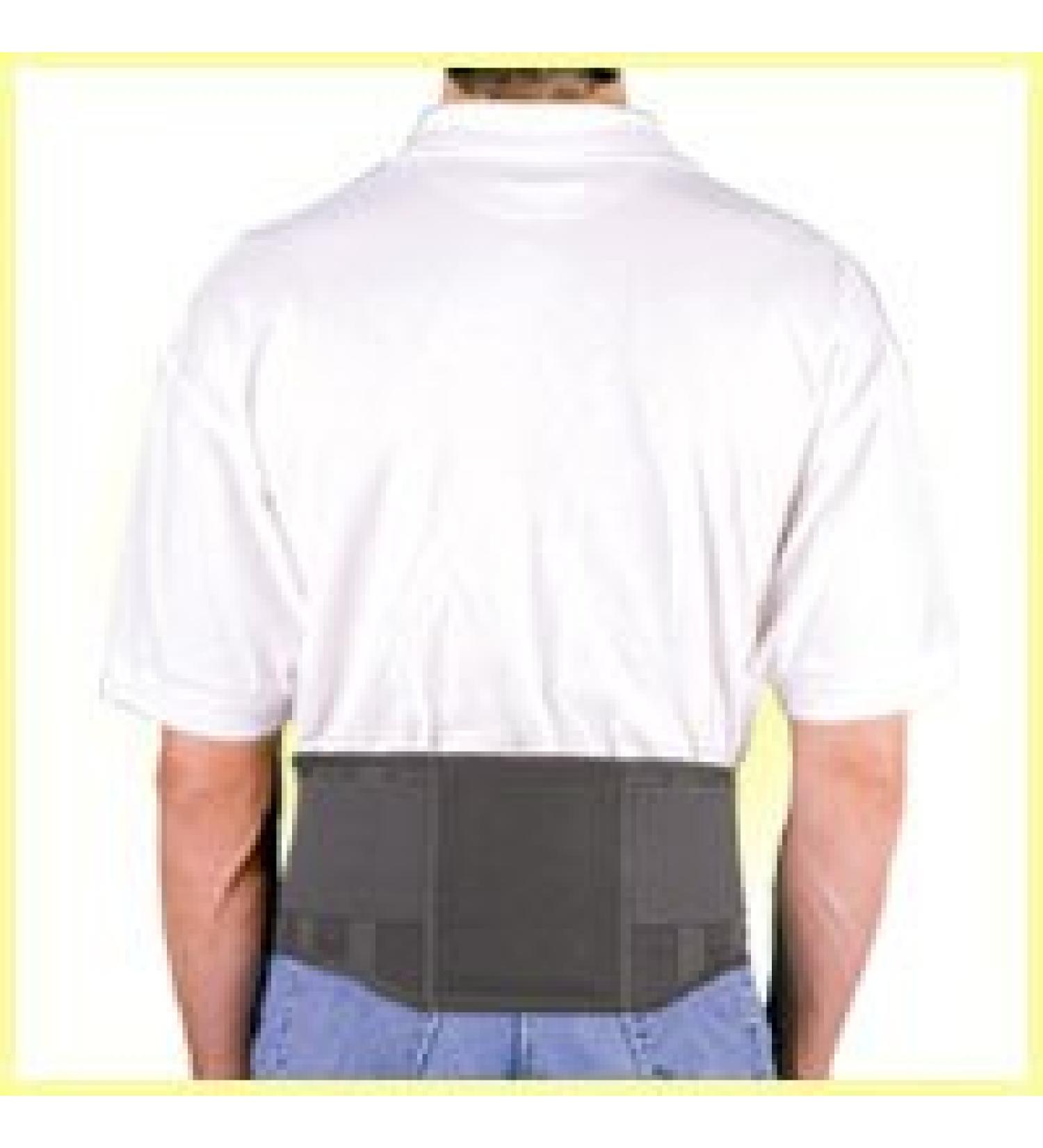 Safe-T-Lift Back Support Working Lumbar Belt. Large. Black