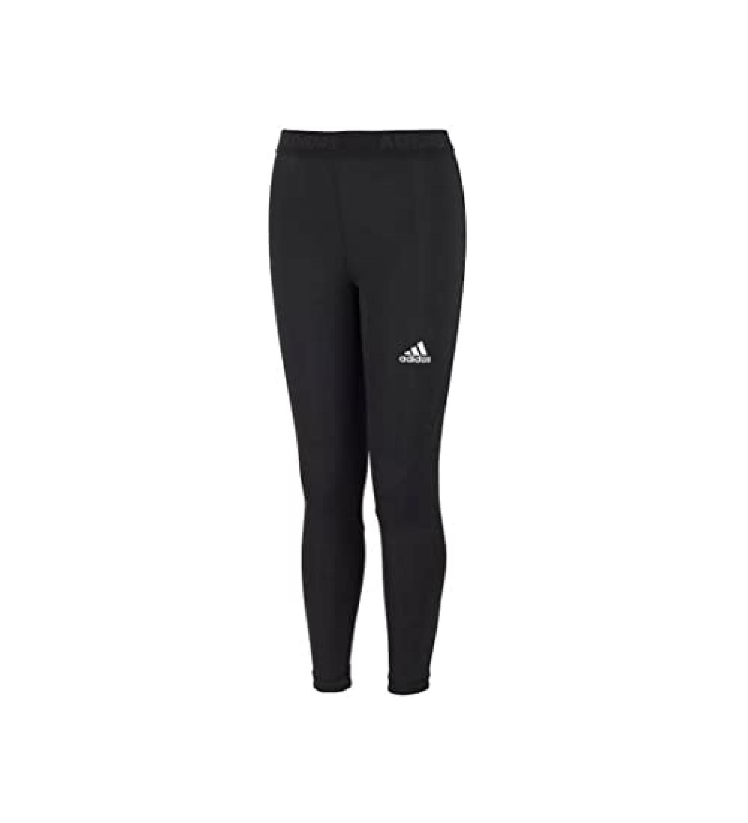 adidas AlphaSkin Long Tight - Junior's Training Black Small