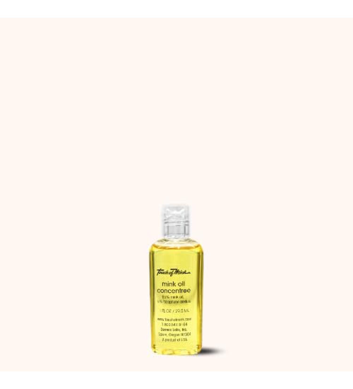 Rejuvenating Face Oil With Vitamin E & 100% Natural Mink Oil - Anti Wrinkle Great for Dry Oily and Acne Prone Skin - 1 Oz Travel Bottle - Unscented